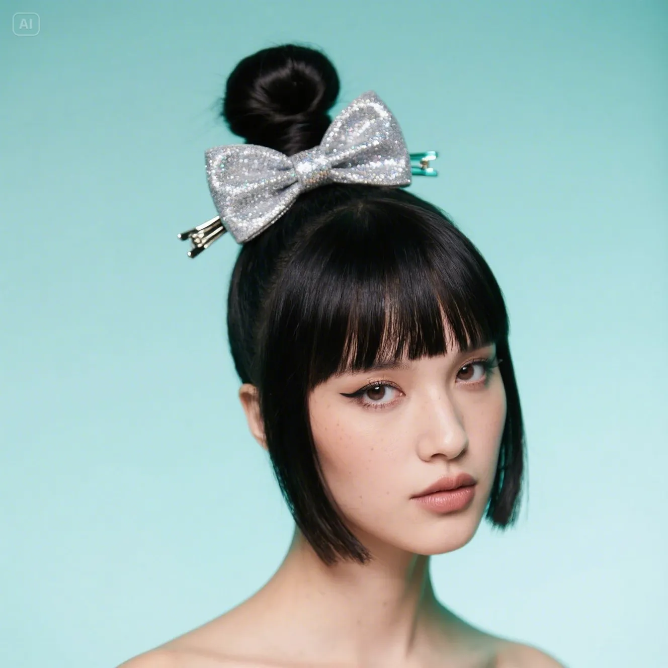 bow hairstyle