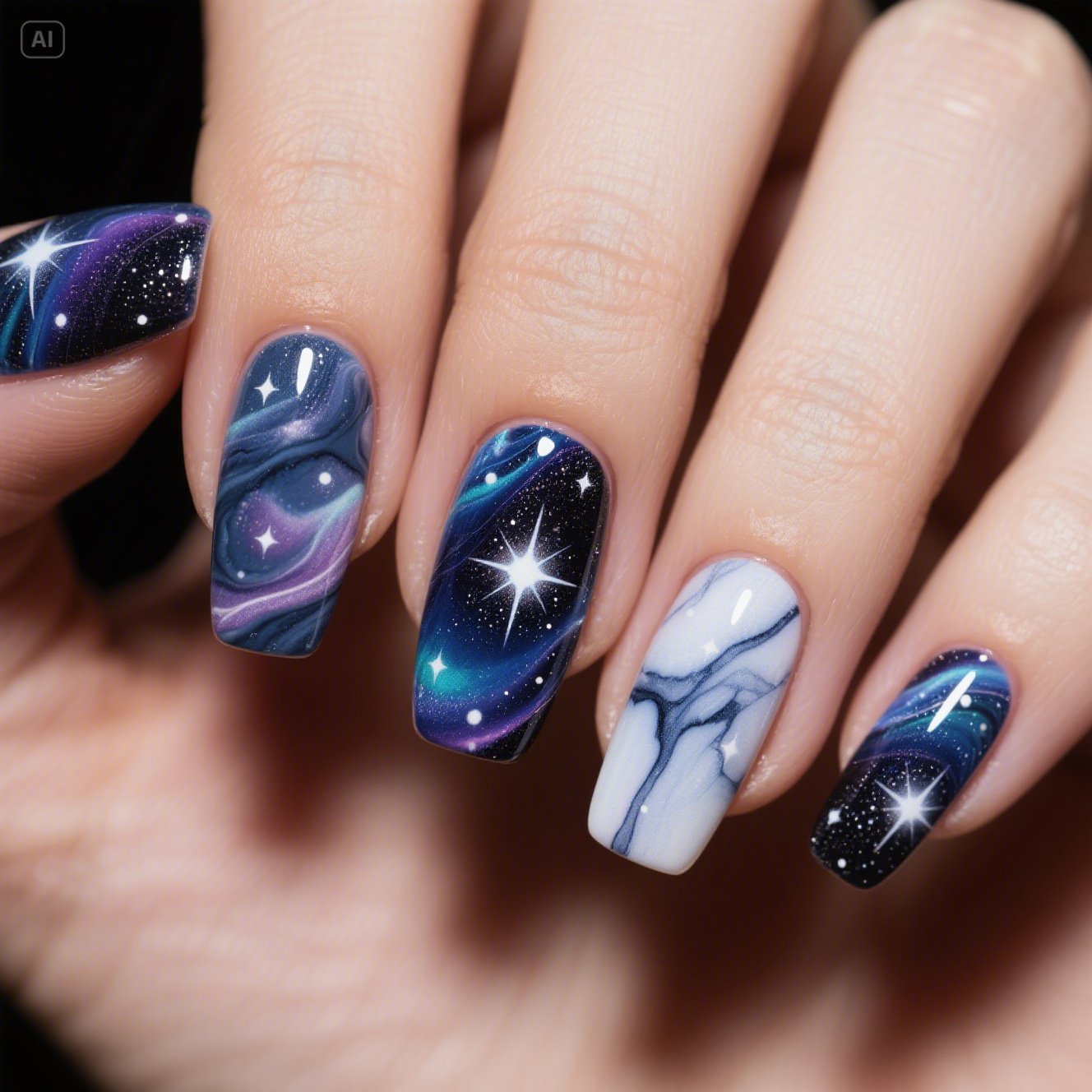 Dreamy Digits Nails
