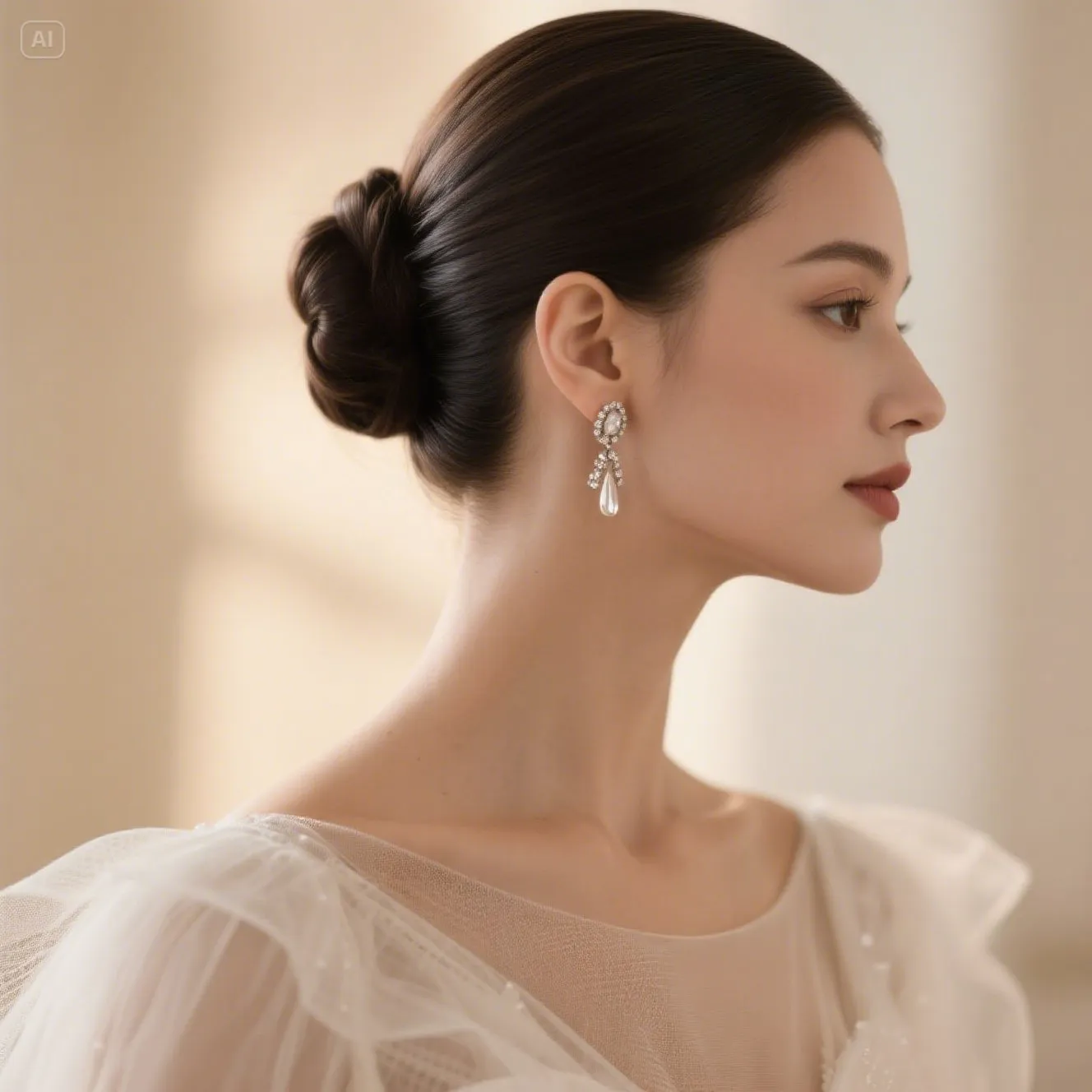 Low Bun Wedding Hairstyles