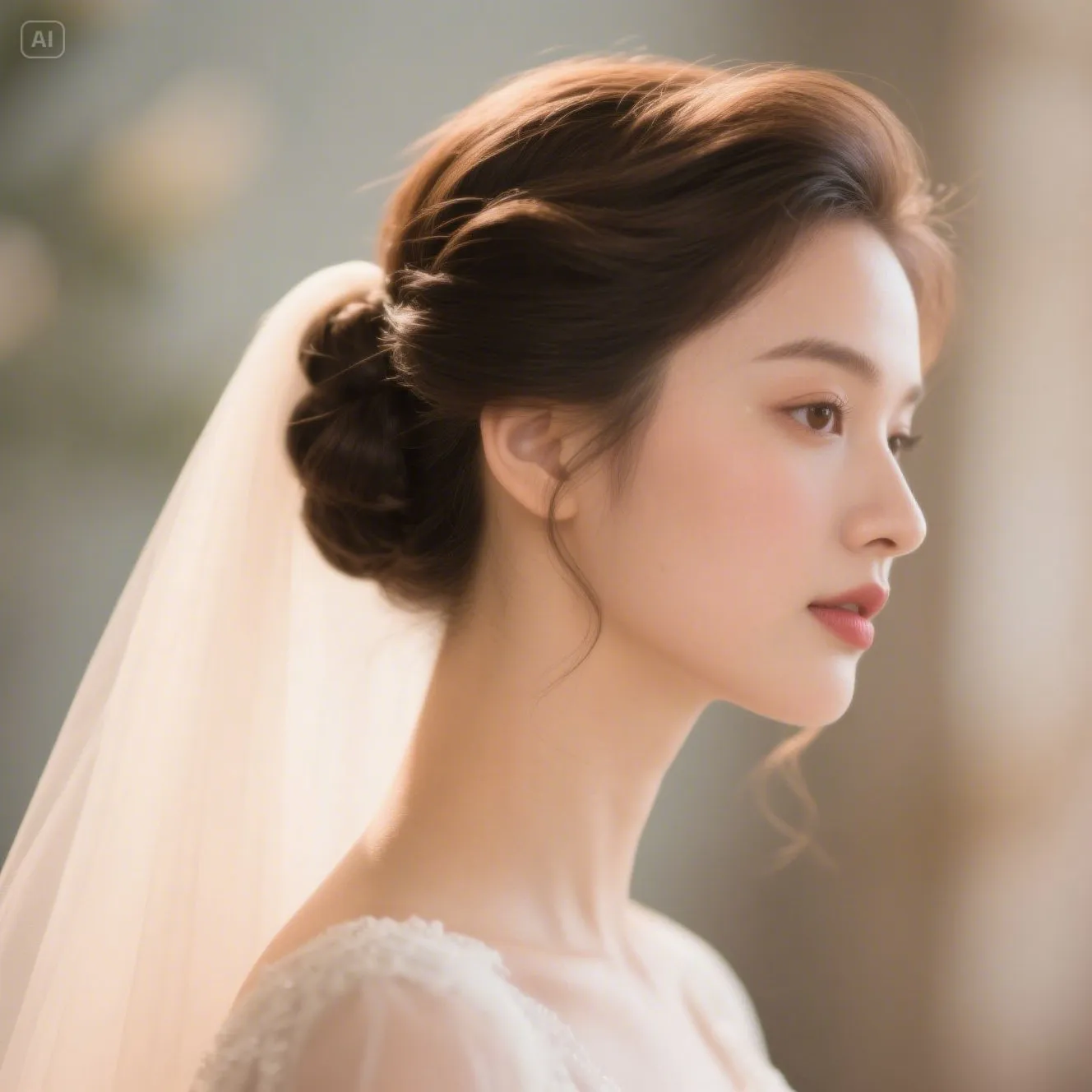 Low Bun Wedding Hairstyles