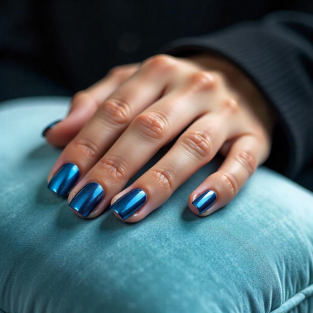 Oval Nail Art