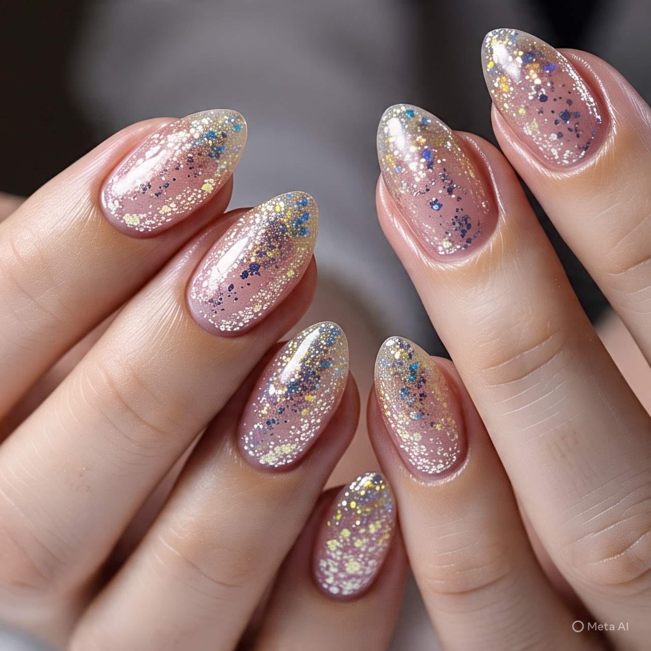 Dazzle and Gloss Nail