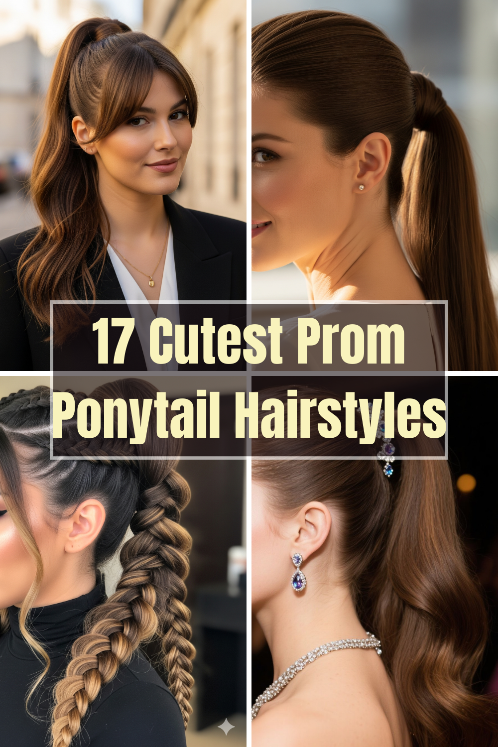 Prom Ponytail Hairstyles