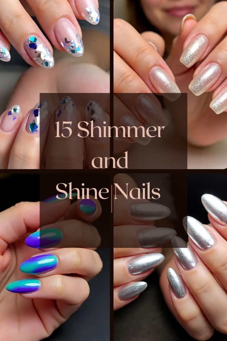 15 Shimmer and Shine Nails – Chic, Luminous Styles for the Perfect Finish