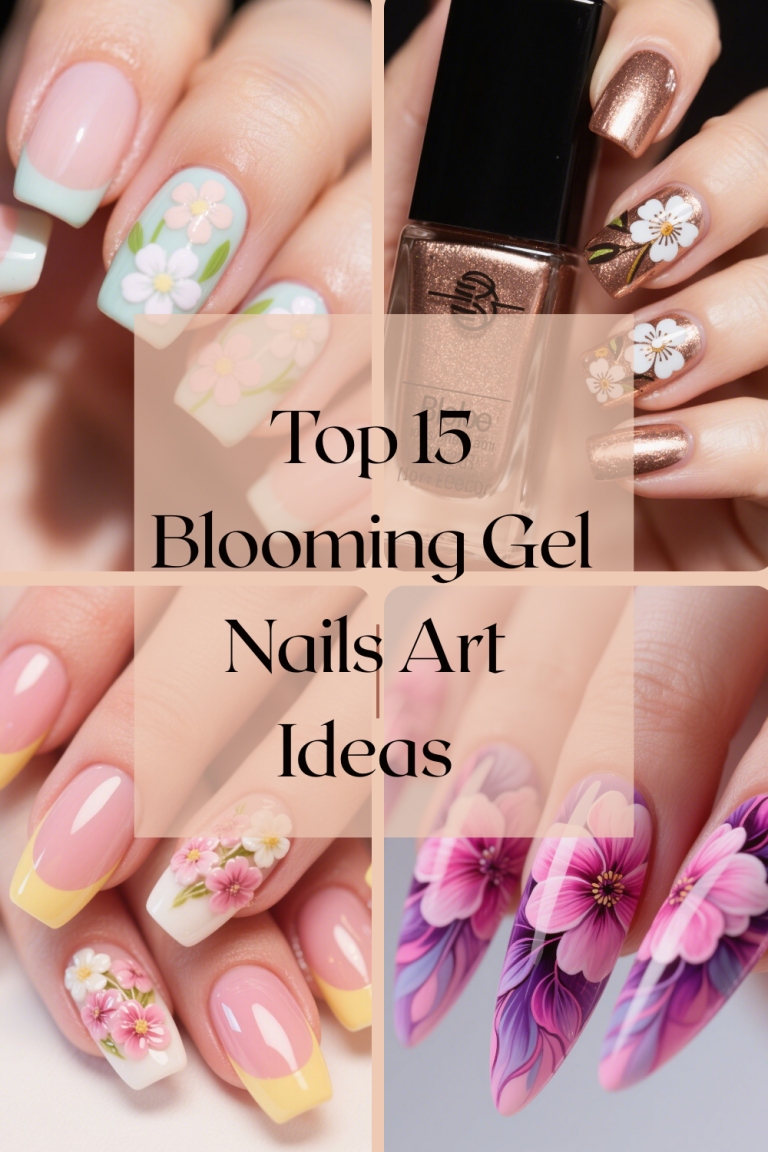 Blooming Gel Nails