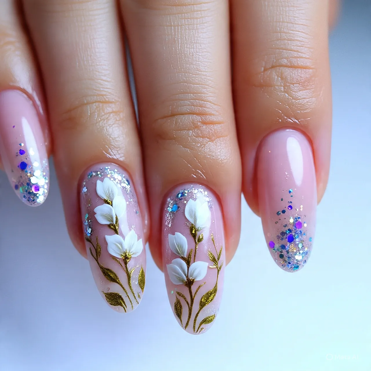  Summer Flowers Nails
