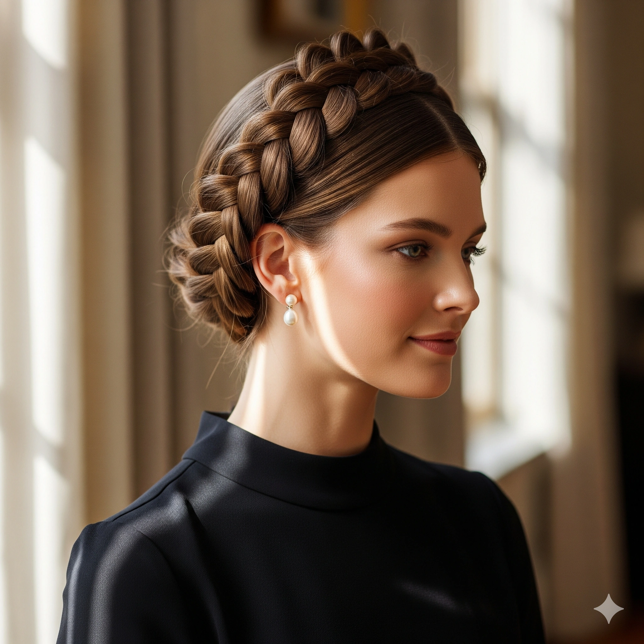 Halo Braid Hairstyles