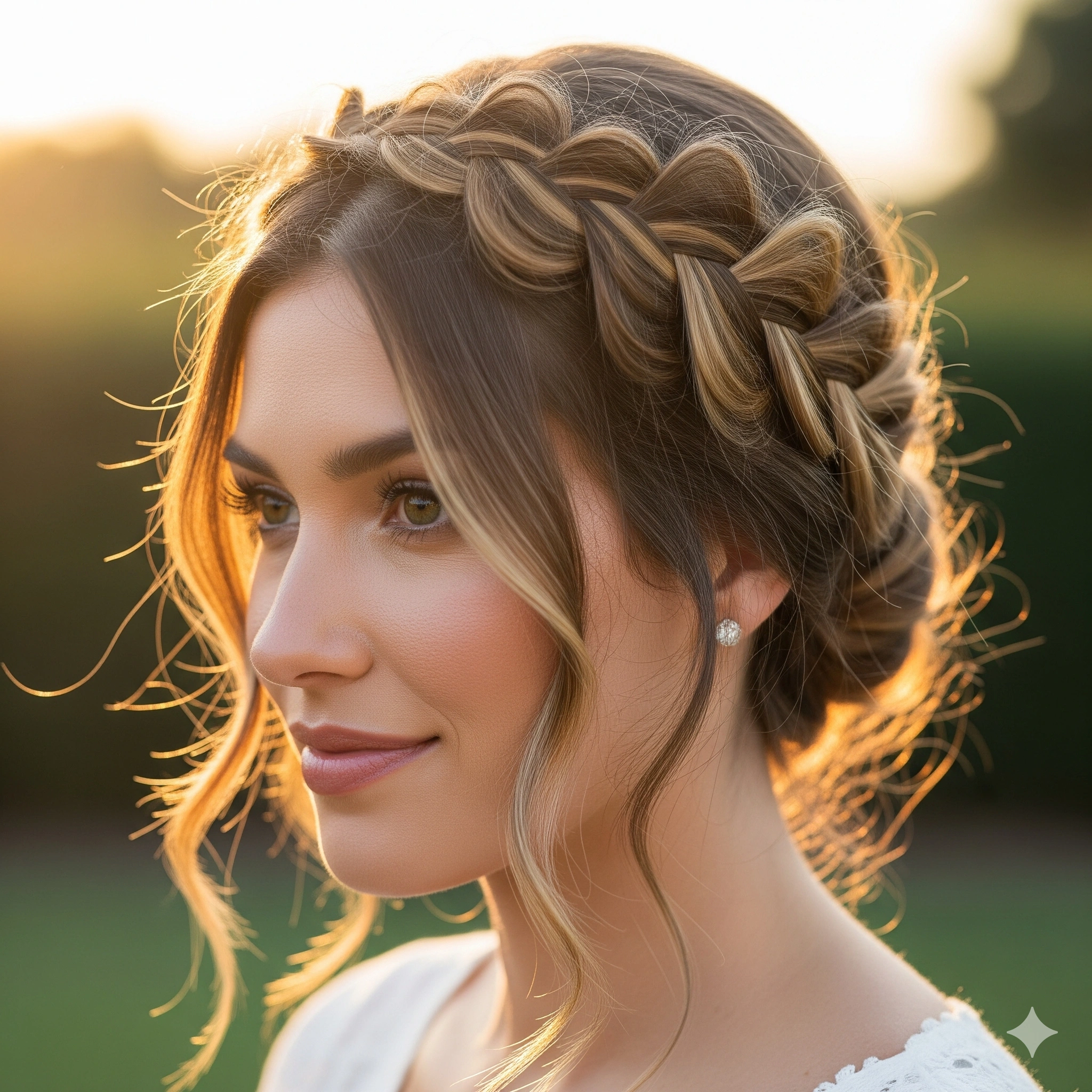 Halo Braid Hairstyles