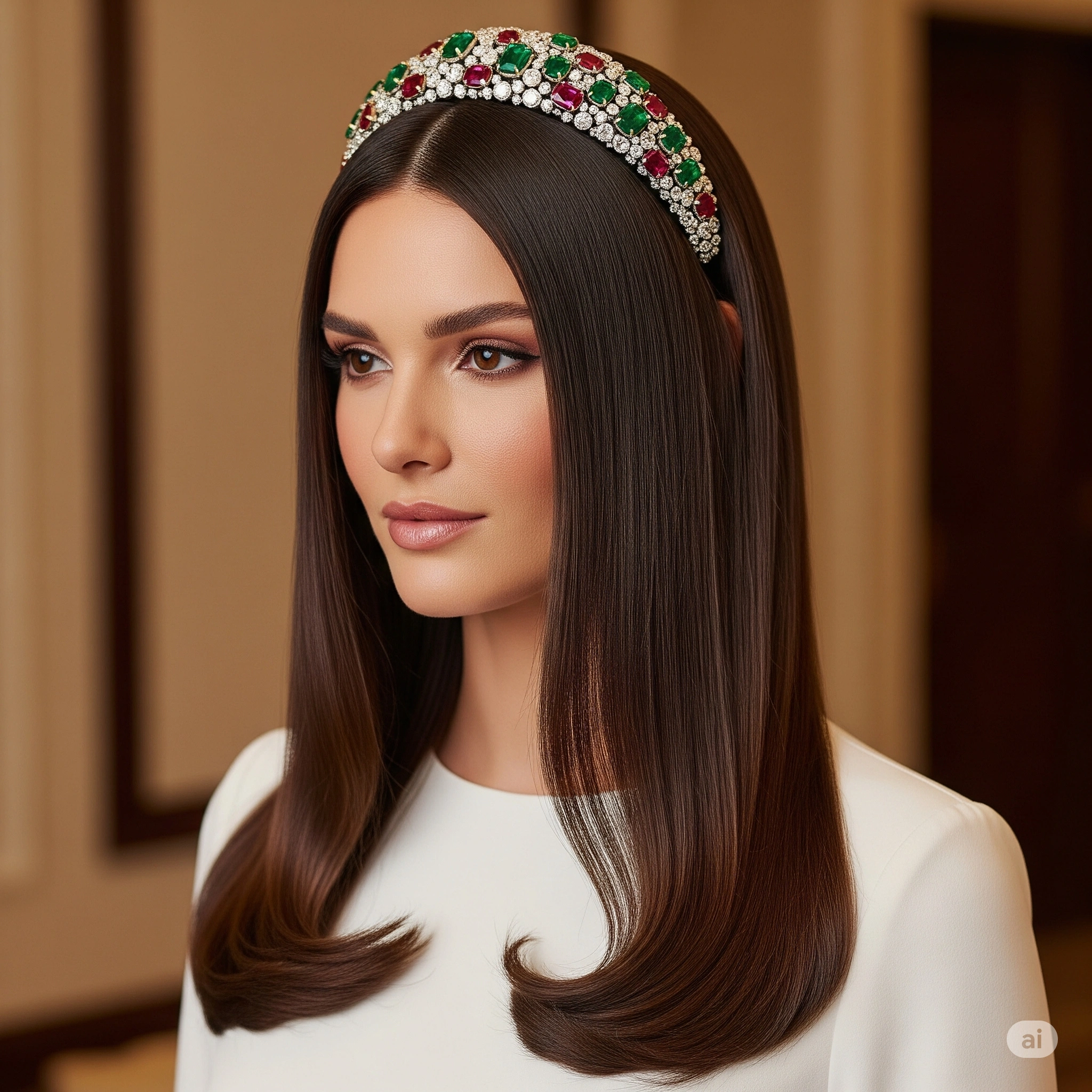 Hairstyles with Sparkling Accessories