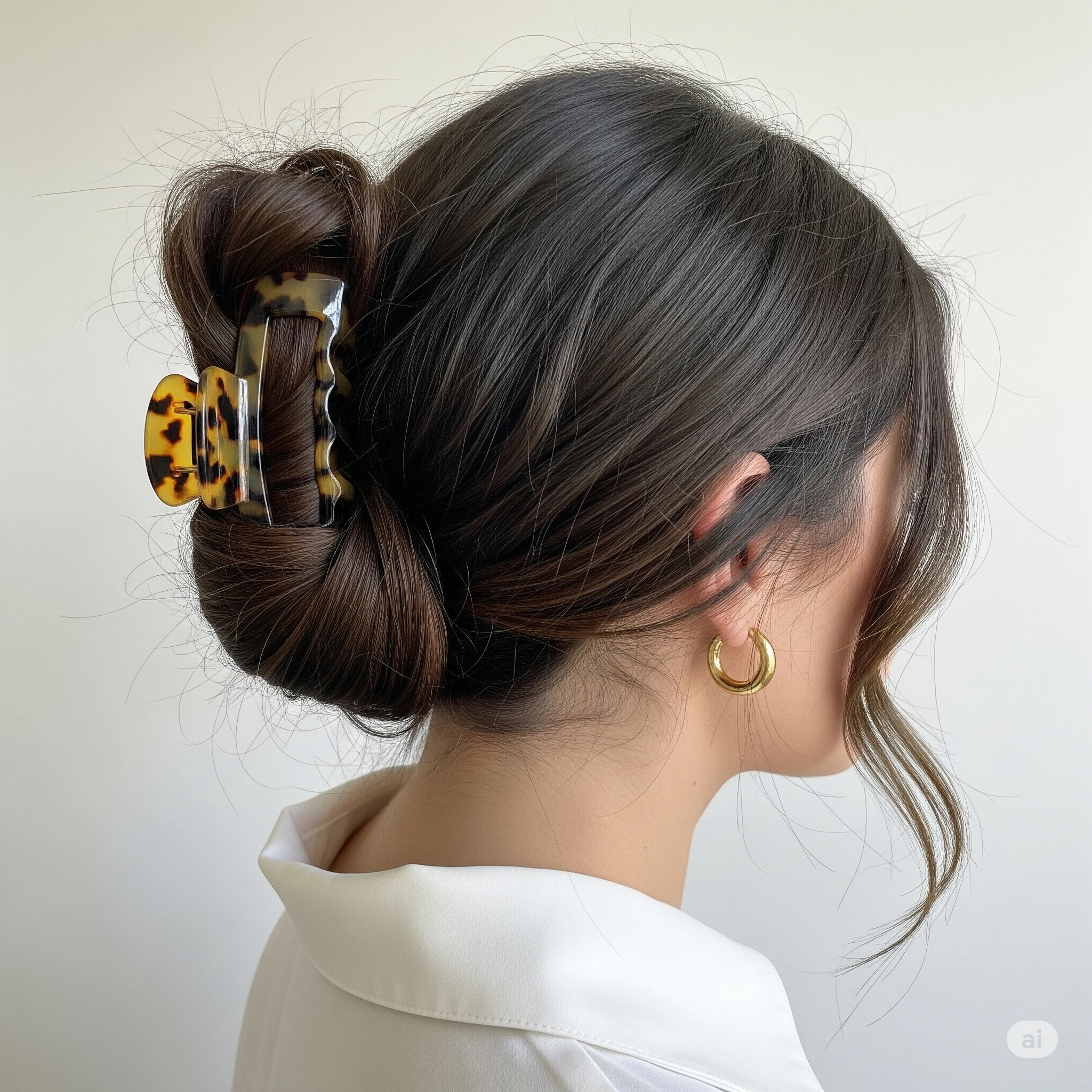 Claw Clip Hairstyle