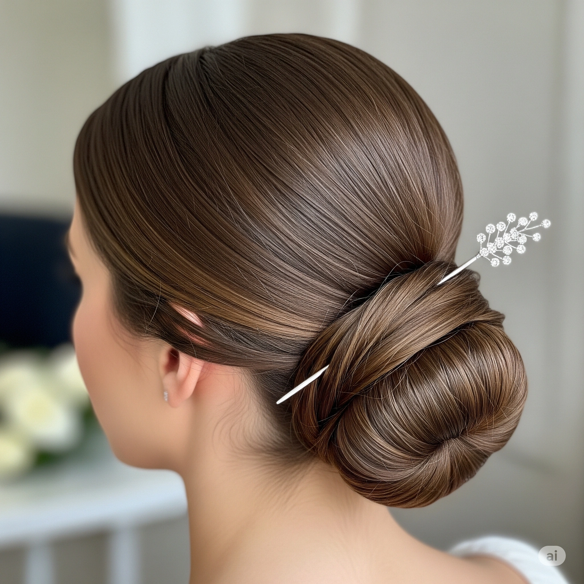 medium-length hairstyle