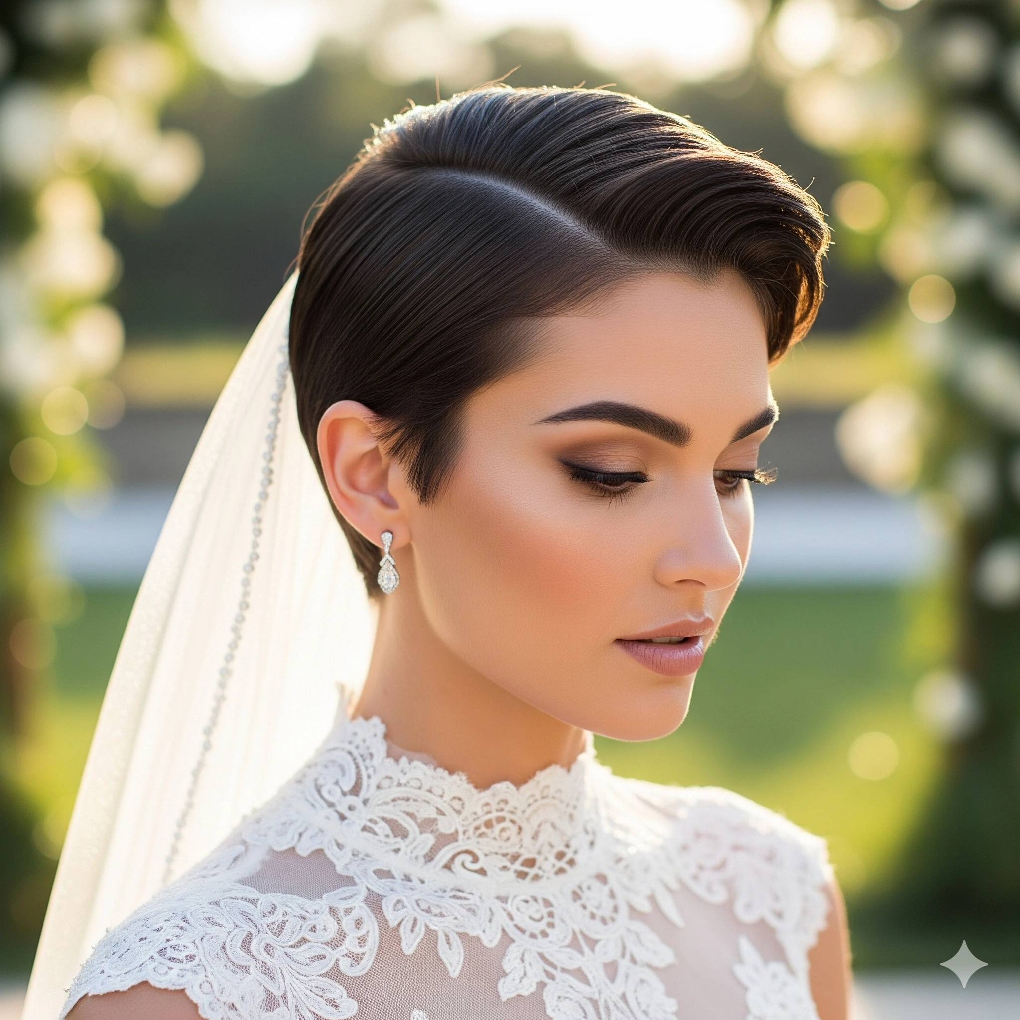 Short Wedding Hairstyles