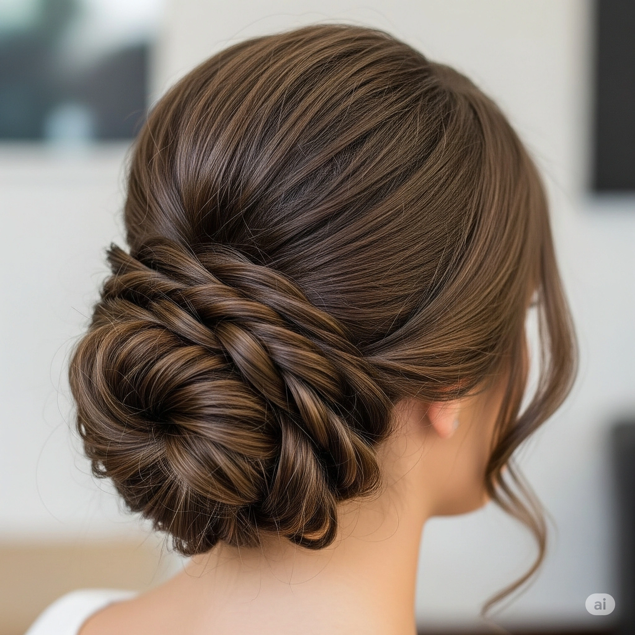 medium-length hairstyle