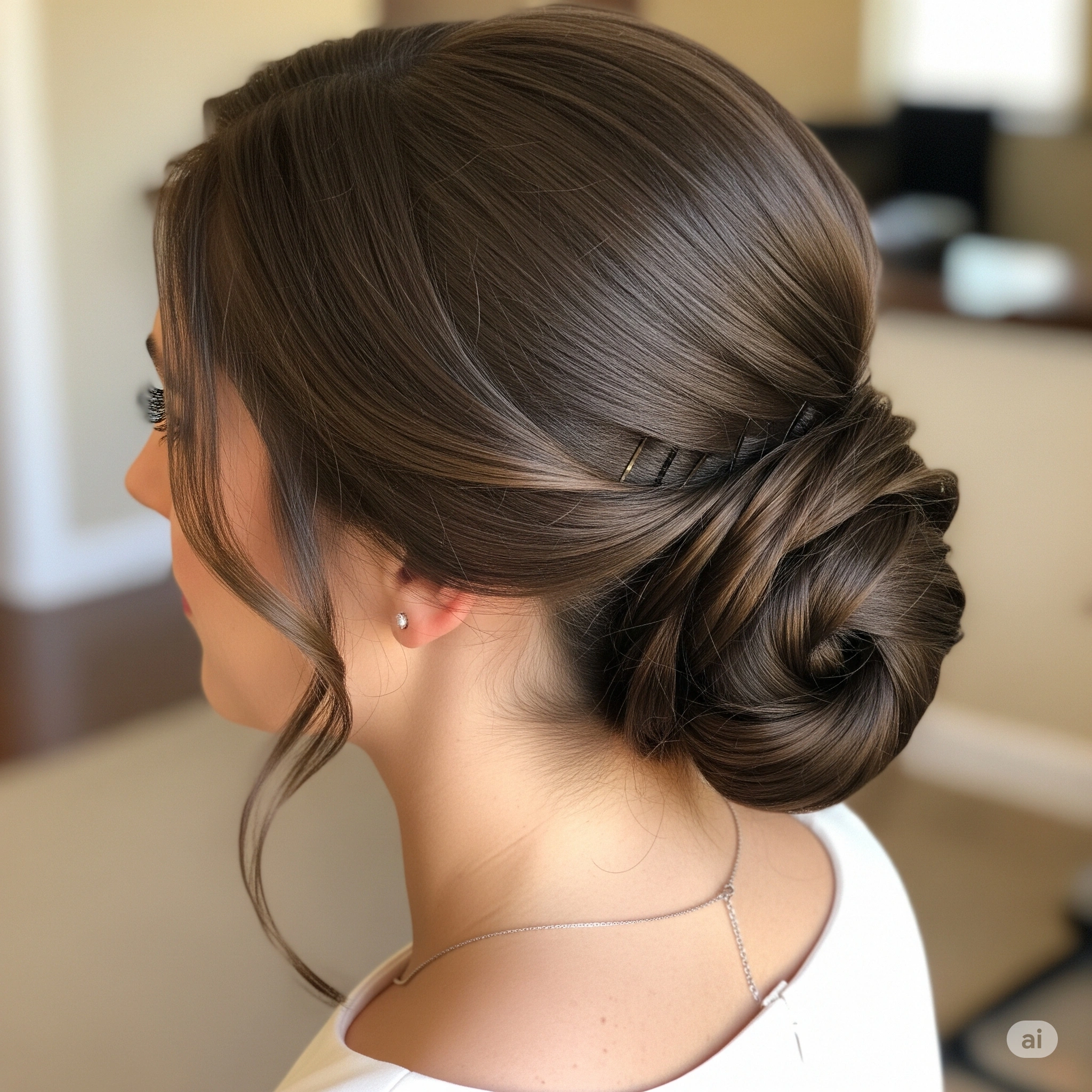 side bun hairstyles