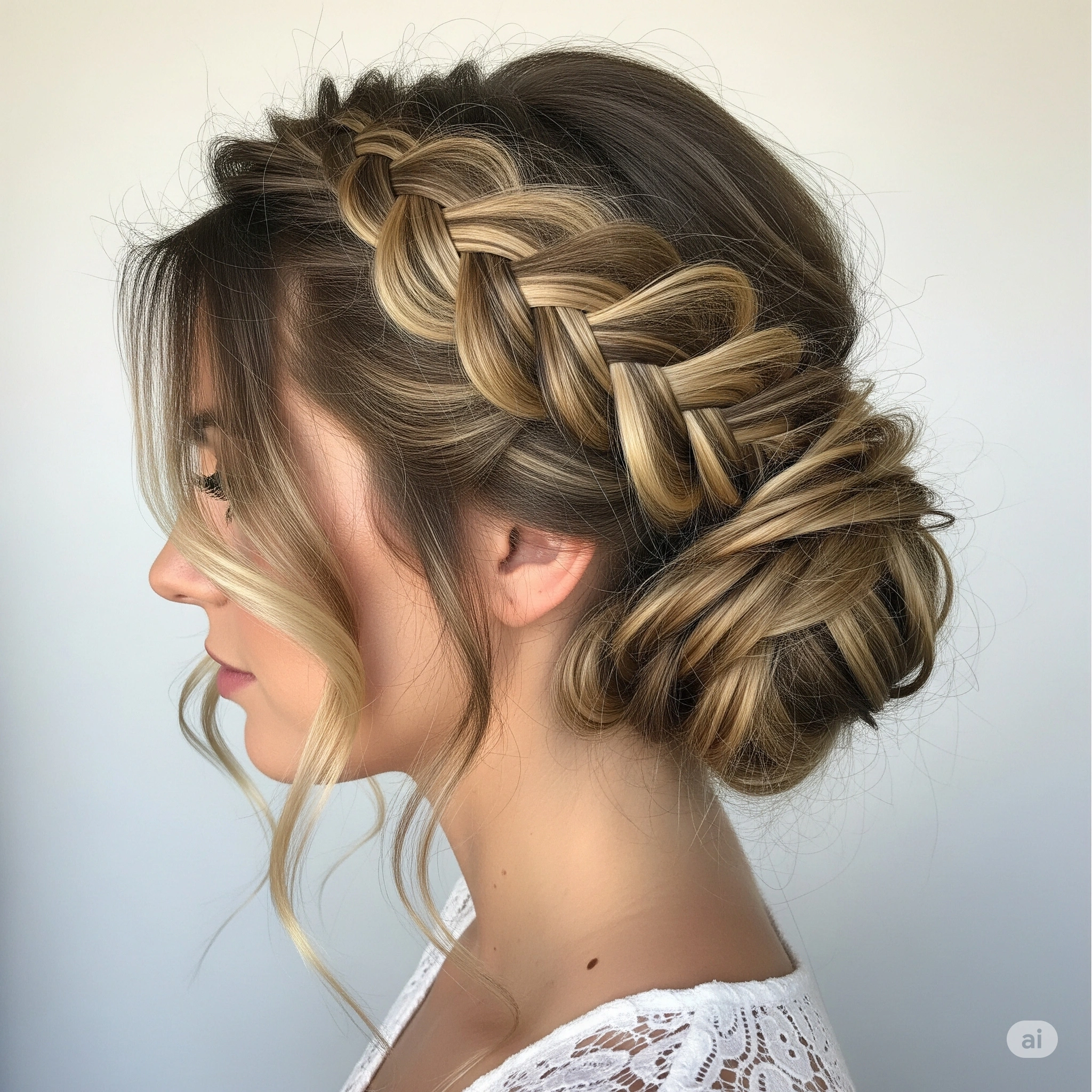 medium-length hairstyle