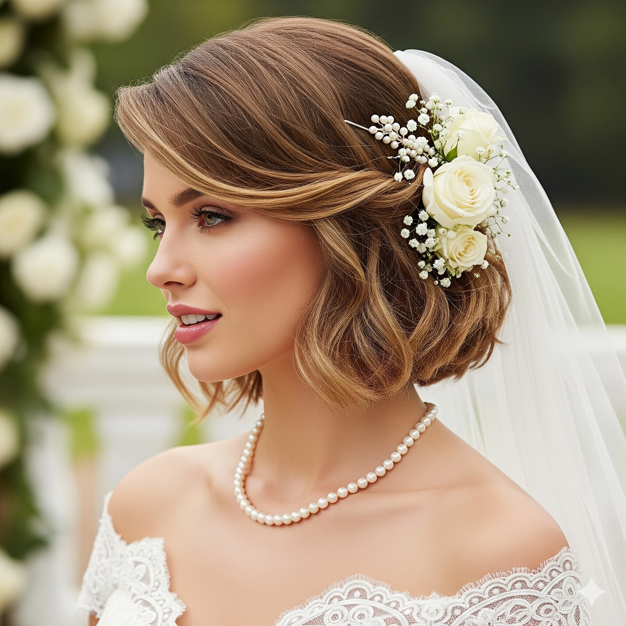 Short Wedding Hairstyles