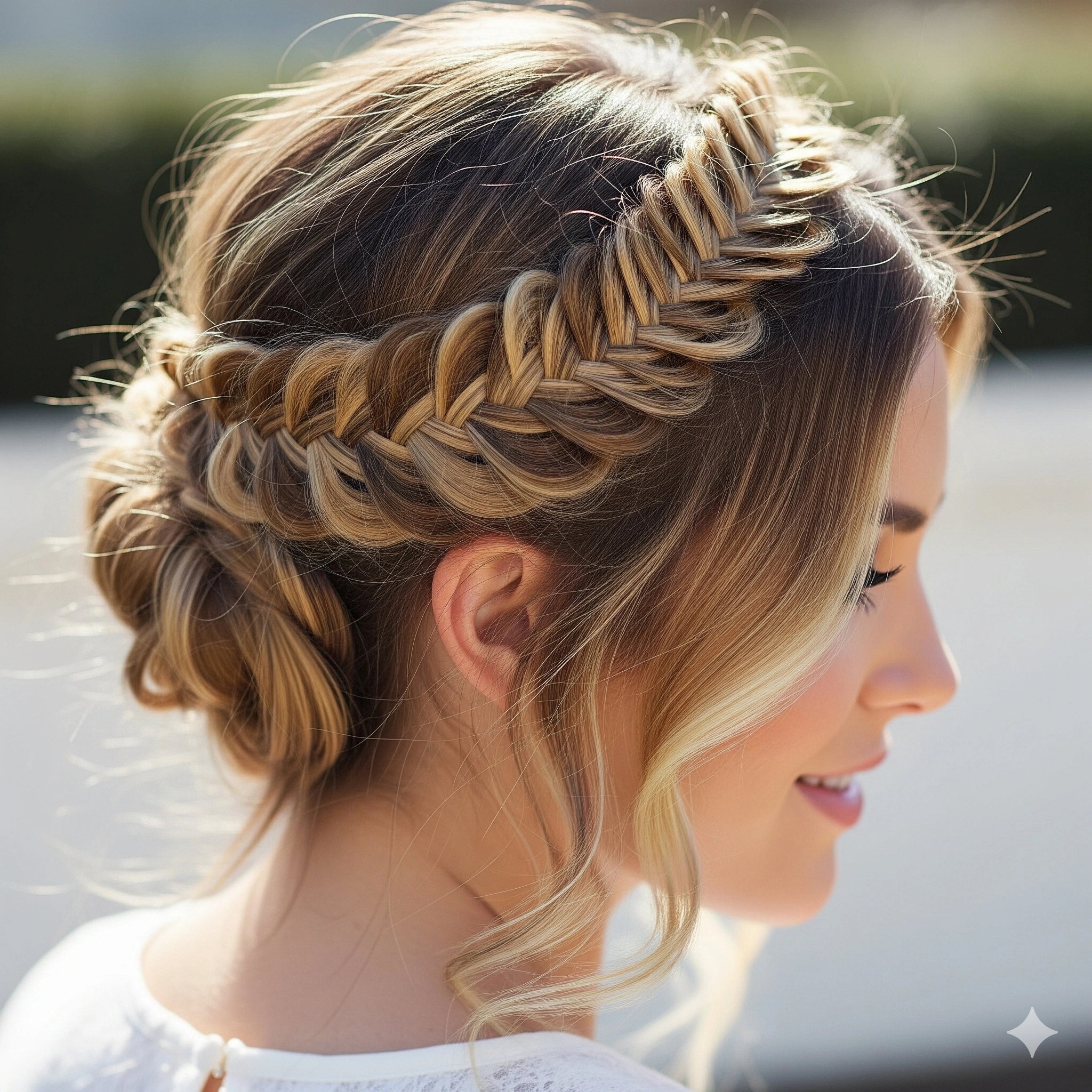 Halo Braid Hairstyles