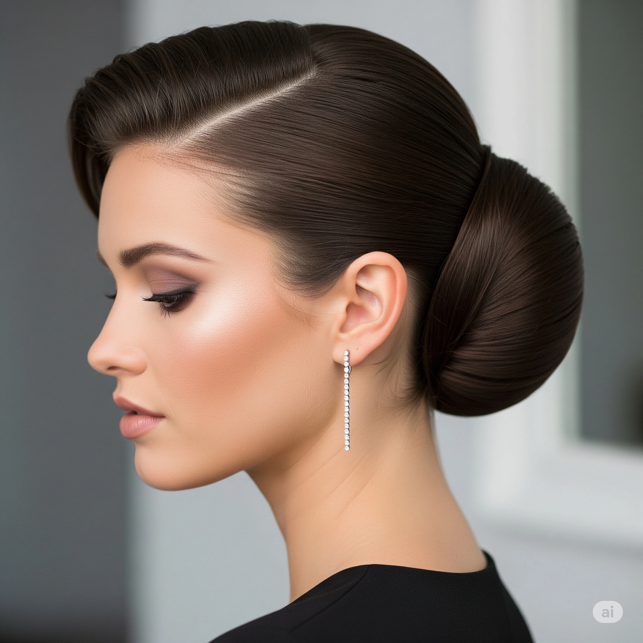 side bun hairstyles