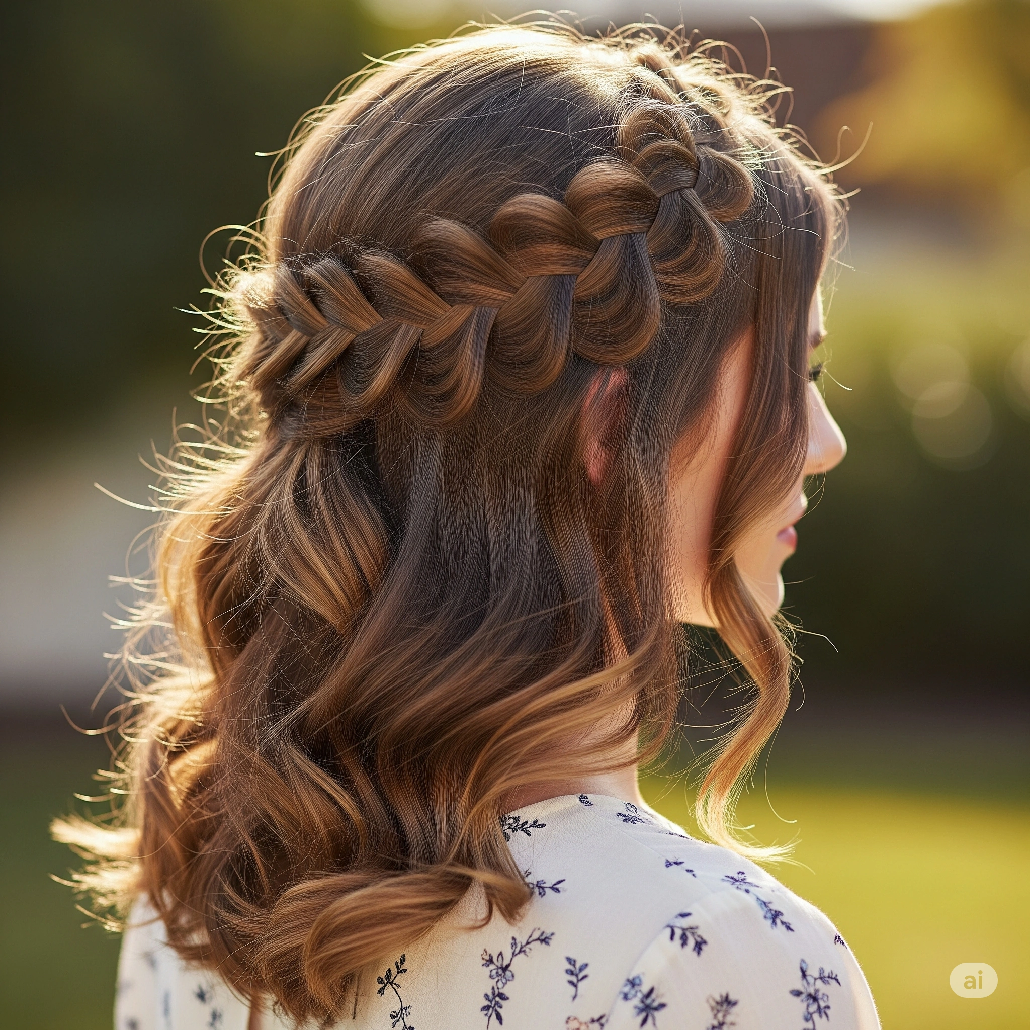 medium-length hairstyle