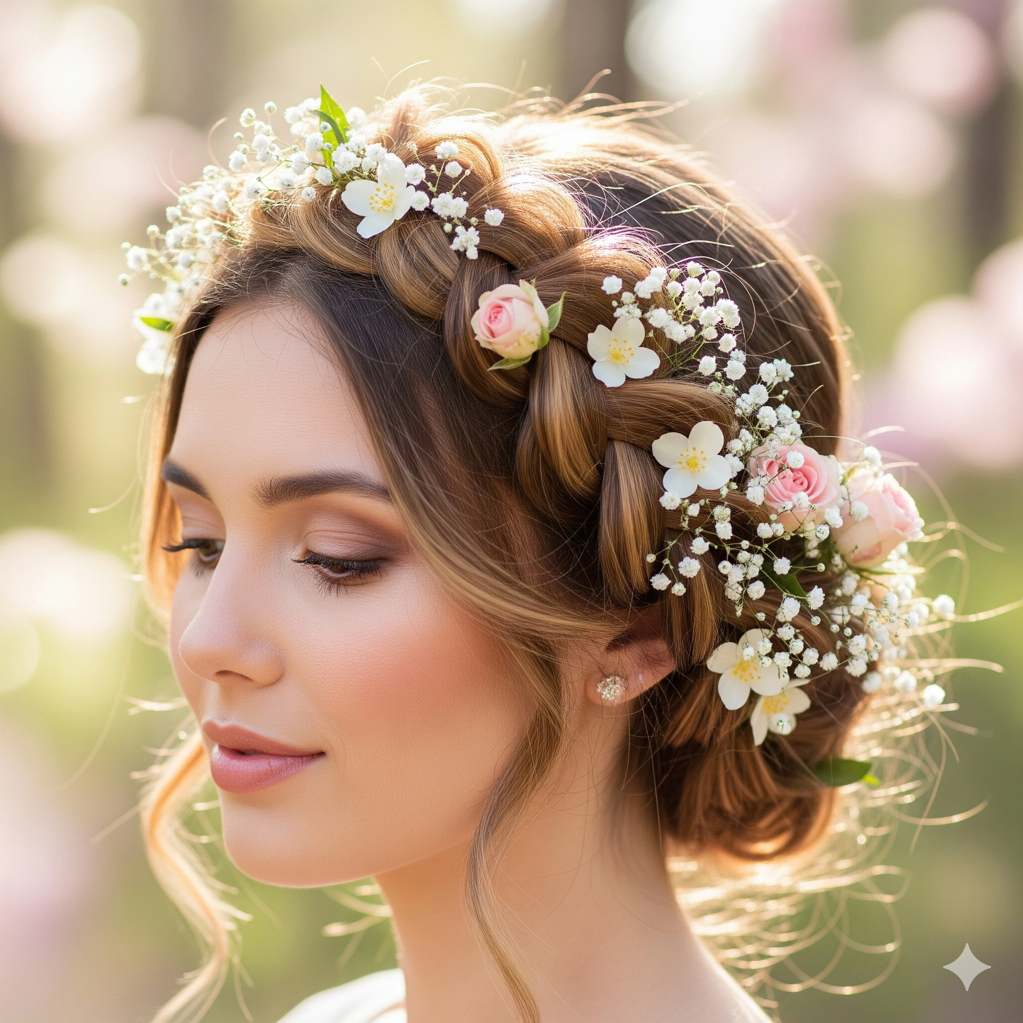 Halo Braid Hairstyles