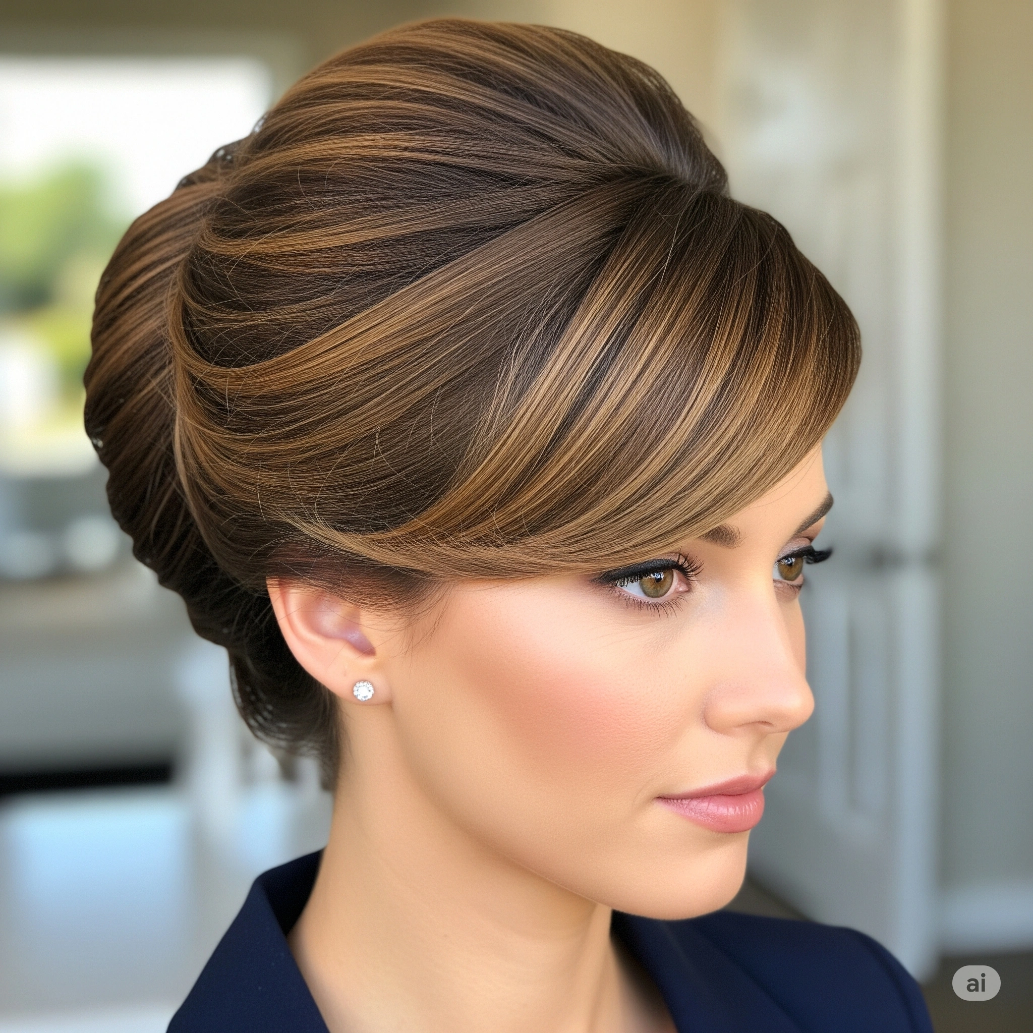 medium-length hairstyle