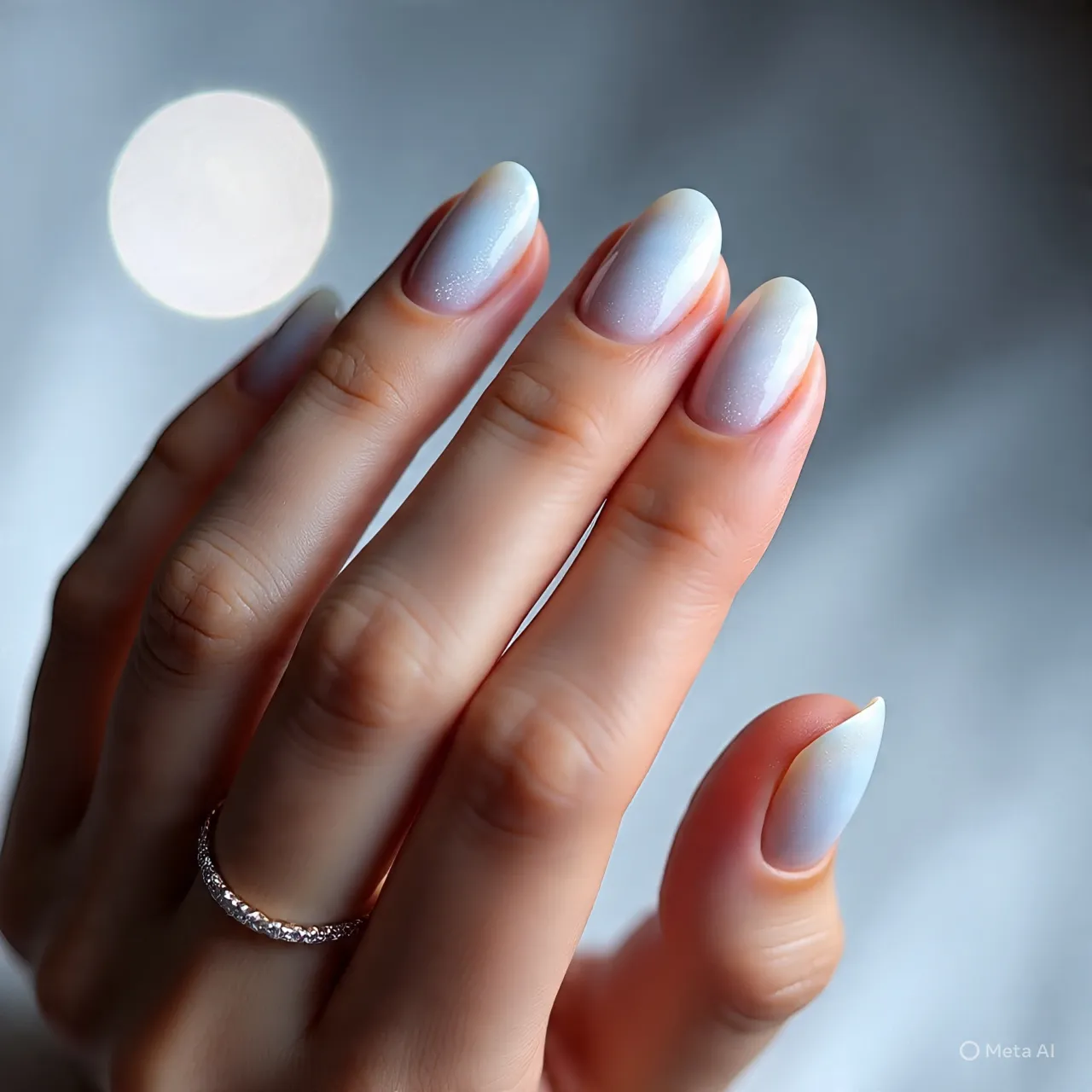 Moonlit Whisper Nails