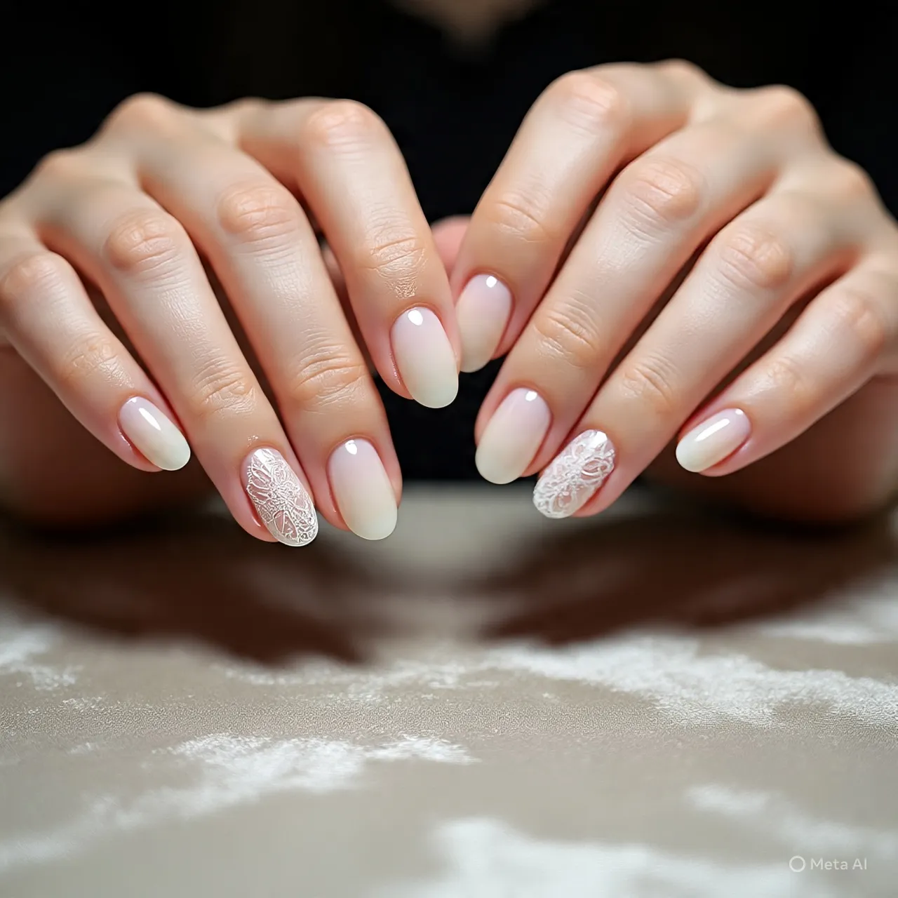 Moonlit Whisper Nails