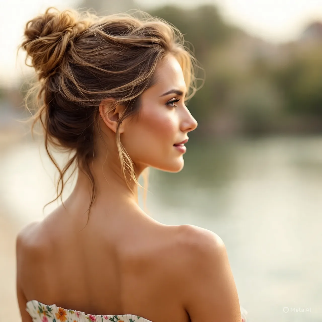 Messy Updos for Long Hair