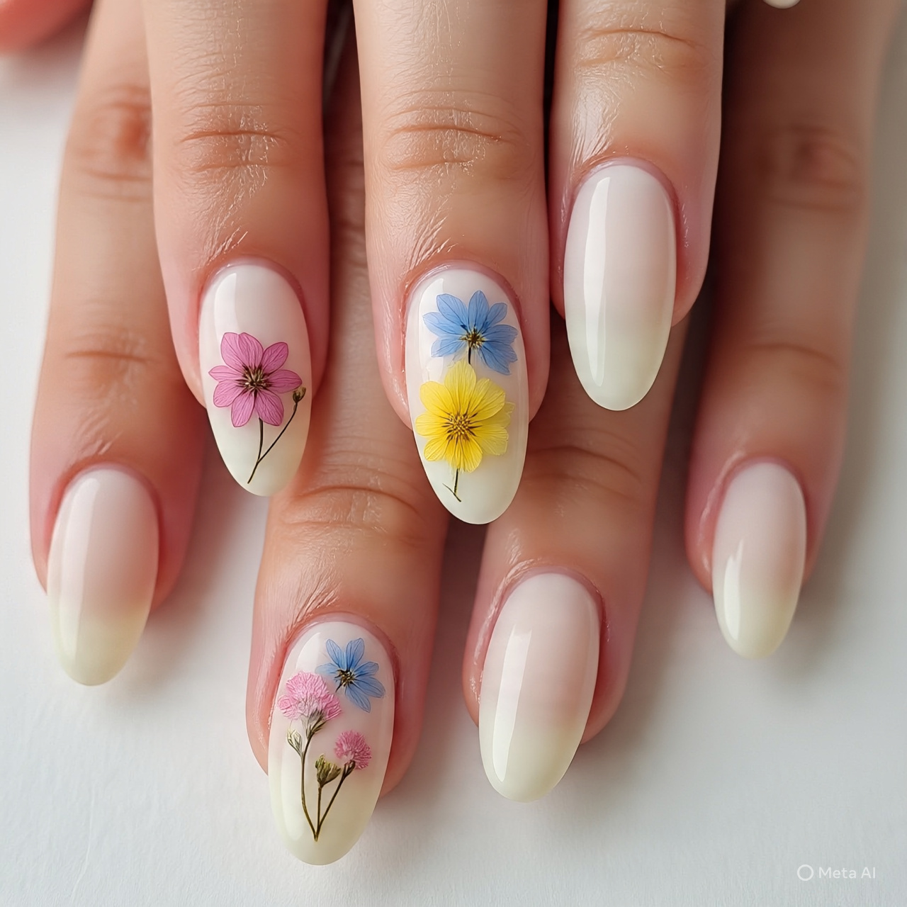 Floral Nails