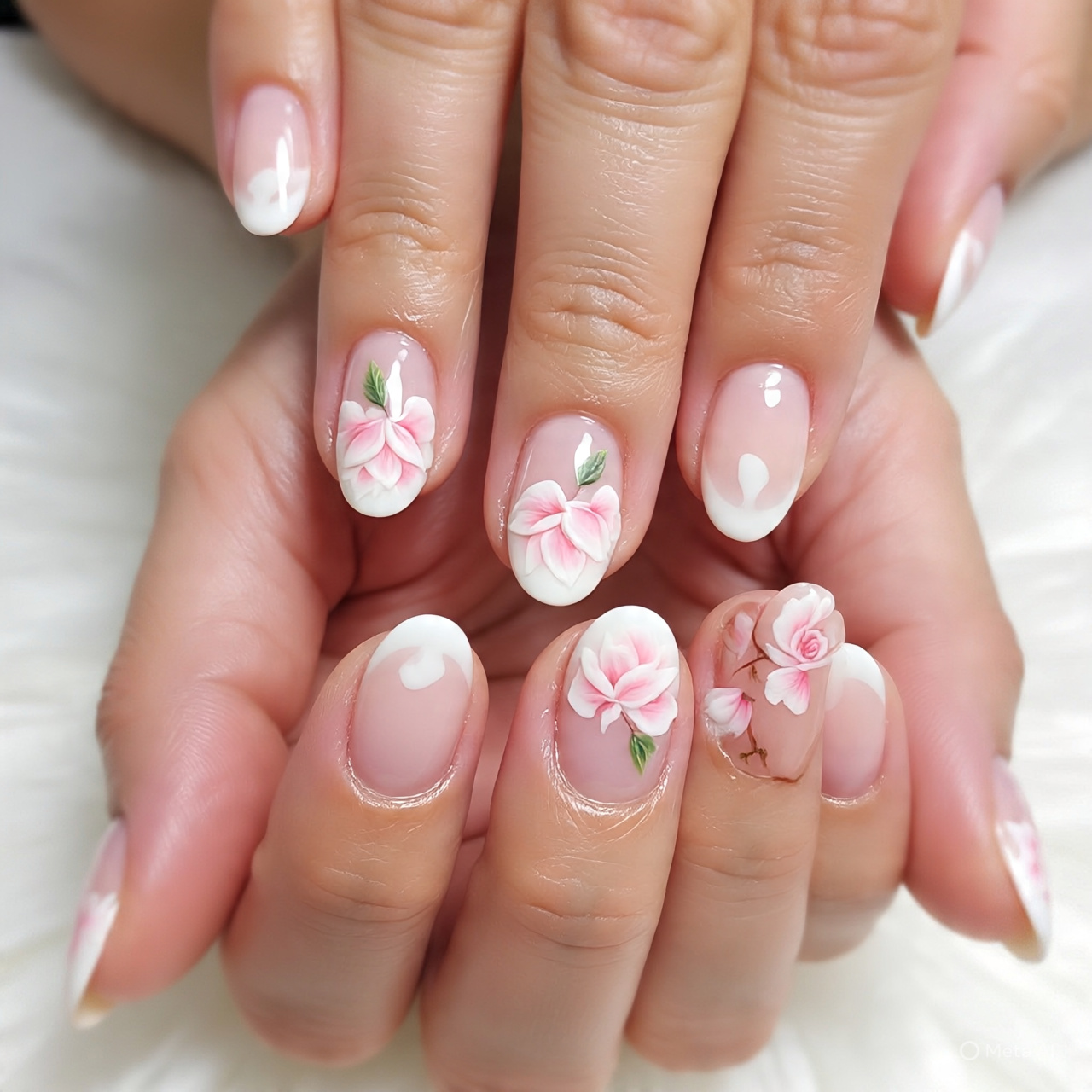 Floral Nails
