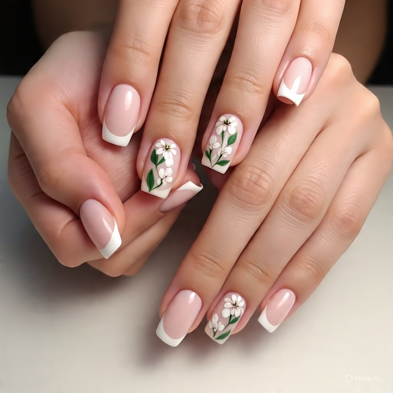 Floral Nails
