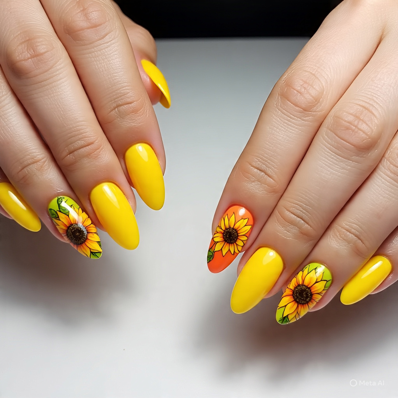 Floral Nails