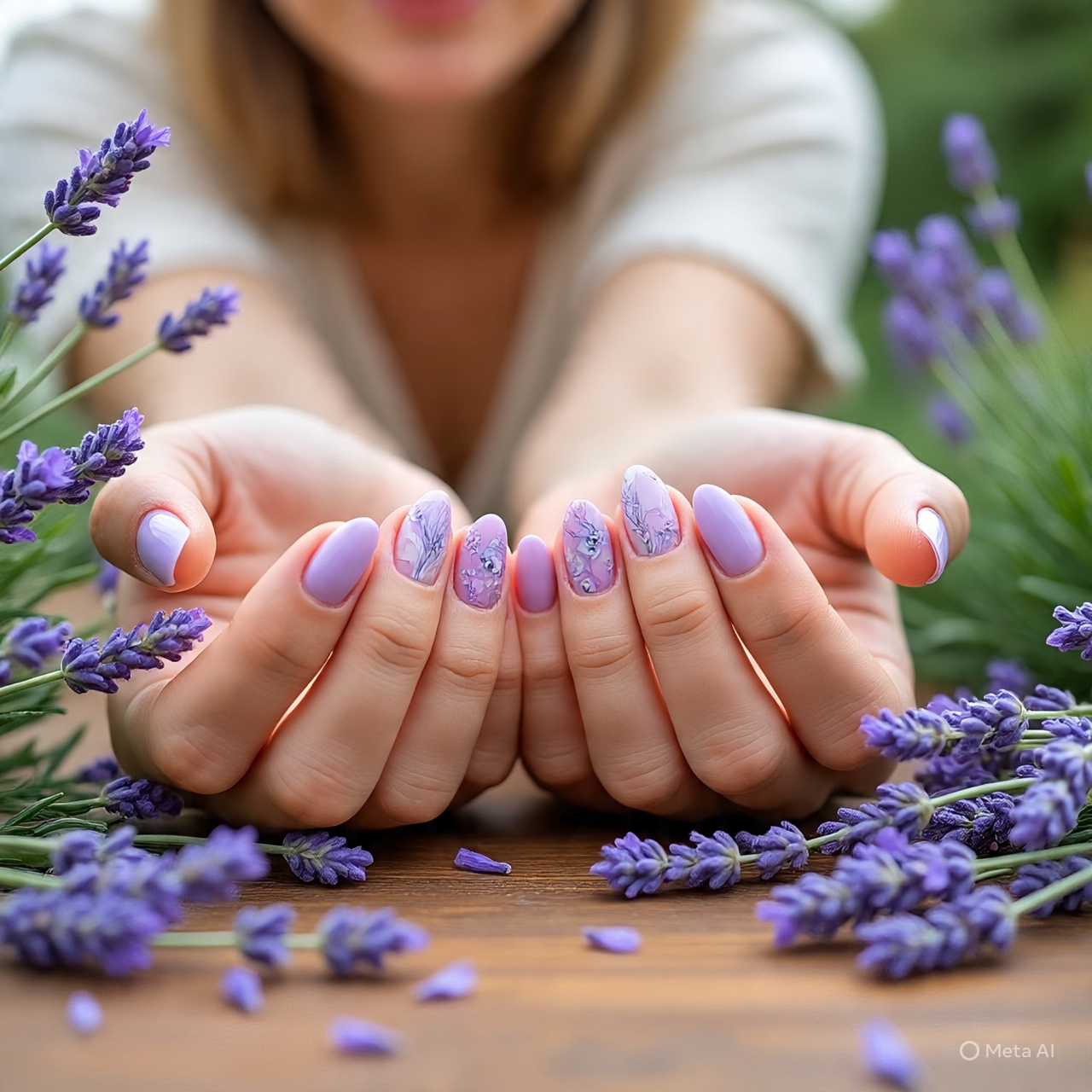 Floral Nails