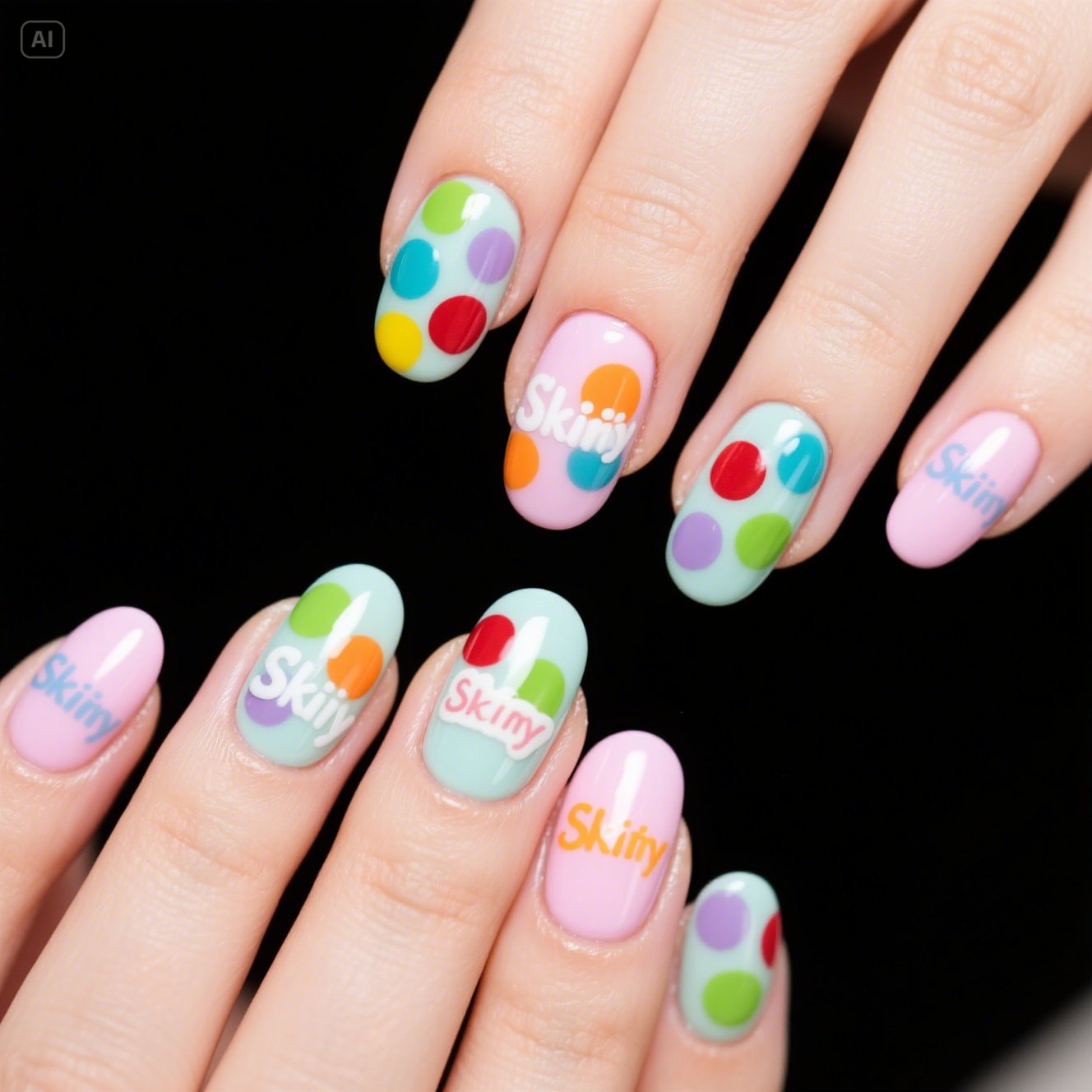 Cherry Blossom Nails