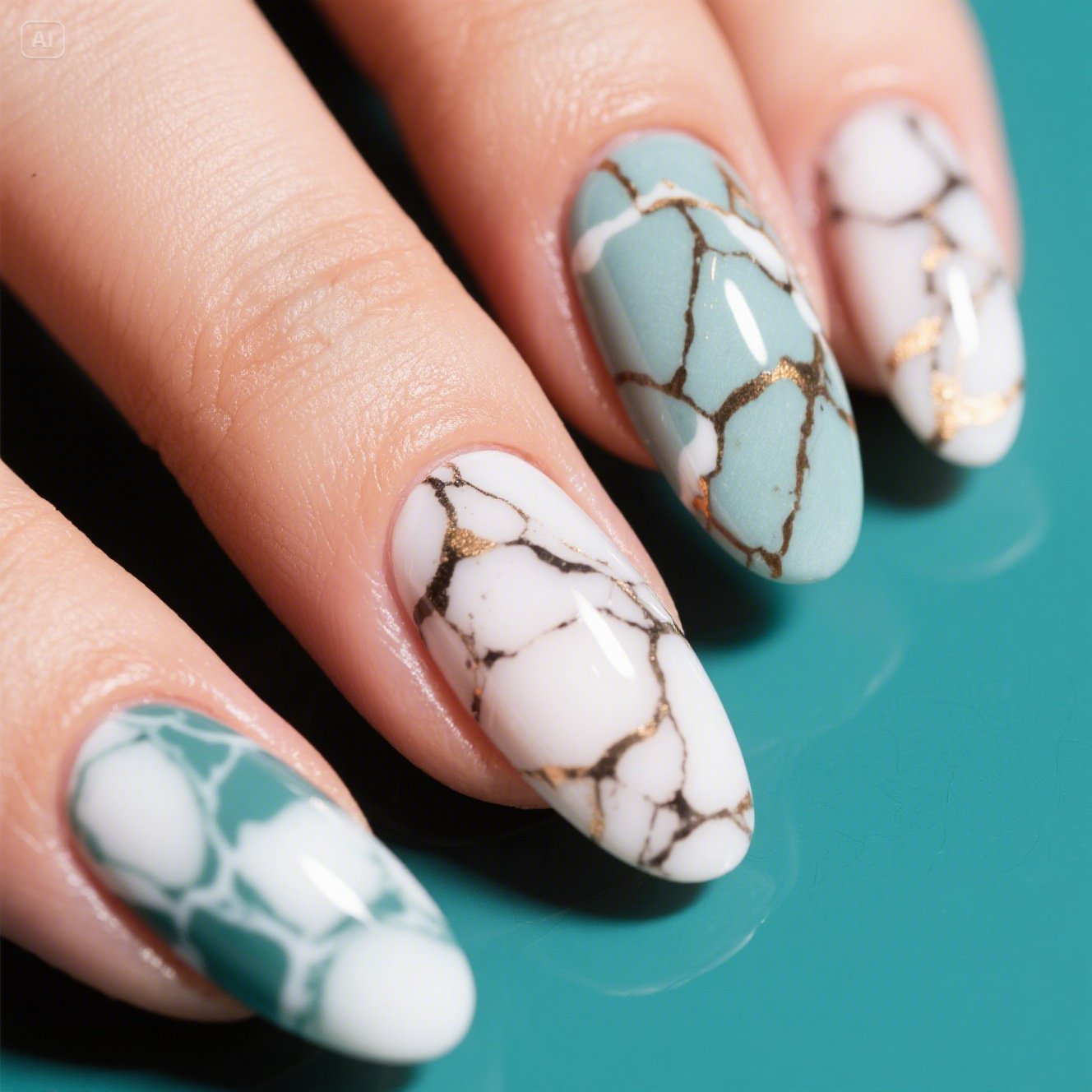 Marble Nails