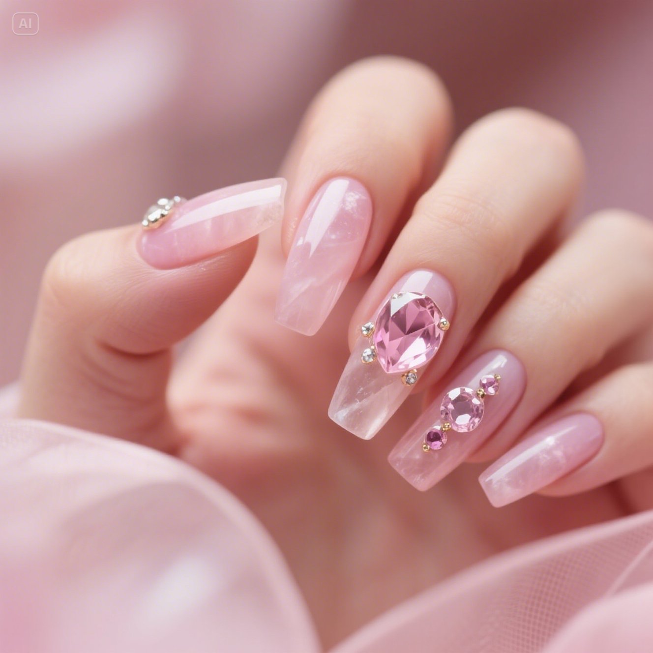 Marble Nails