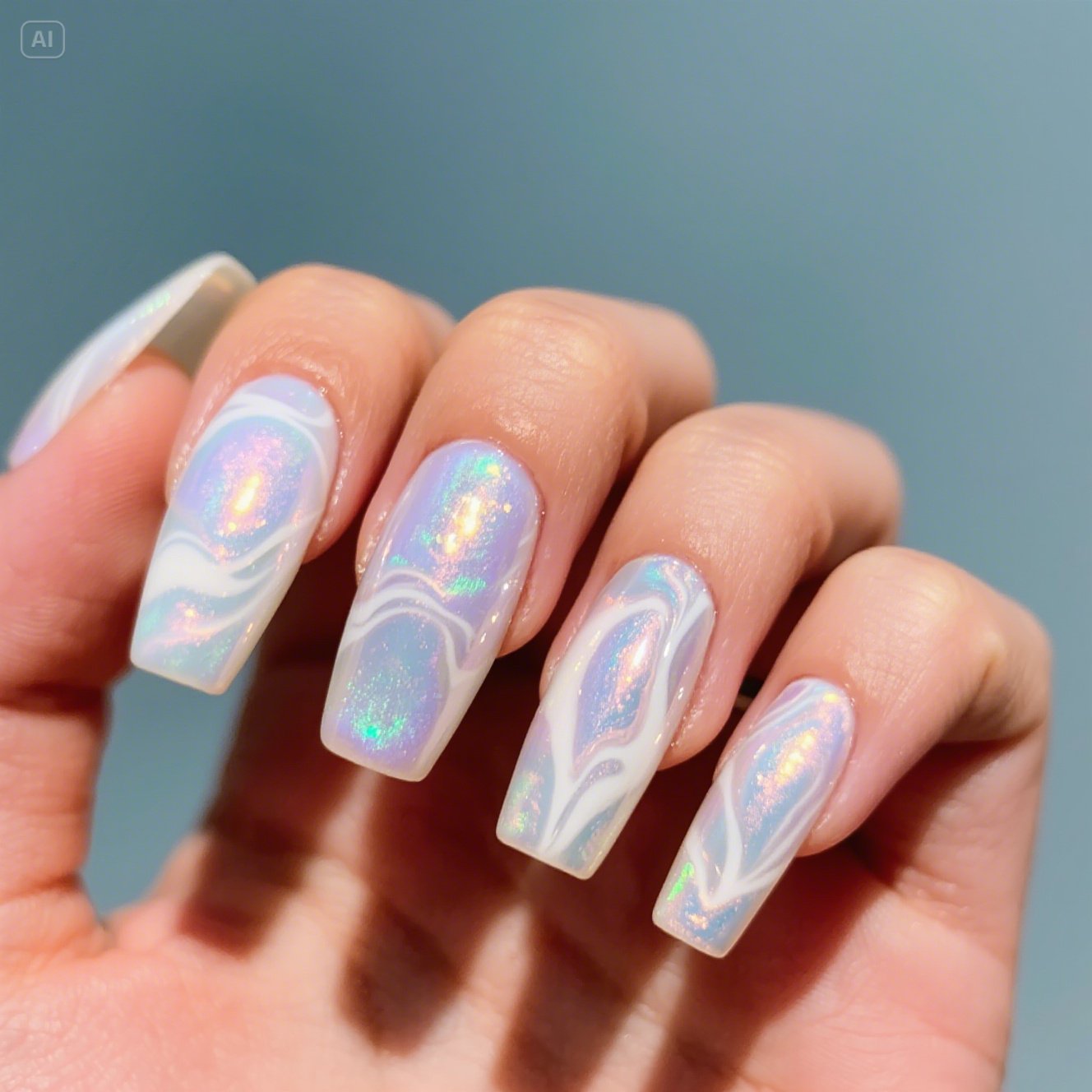 Marble Nails