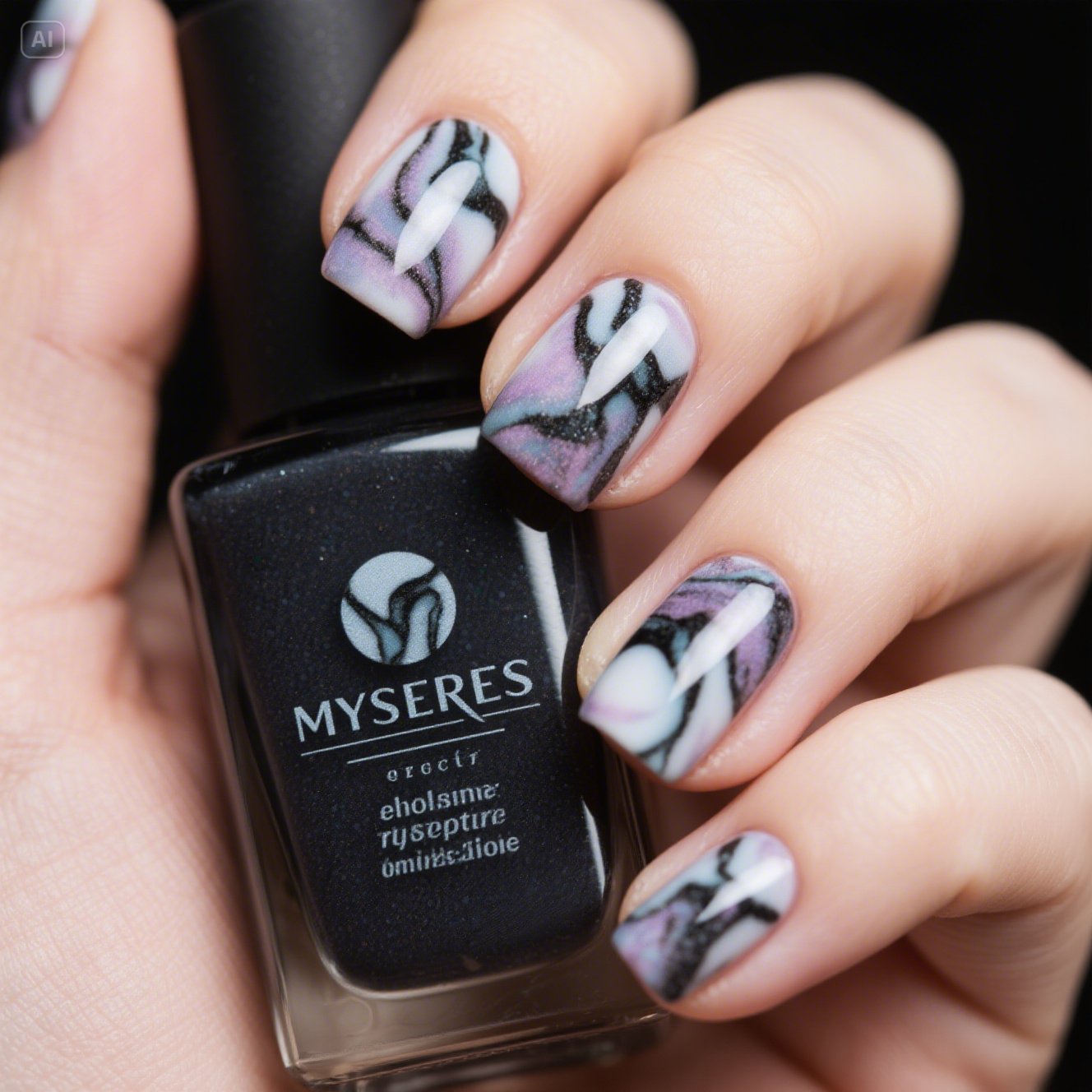 Marble Nails