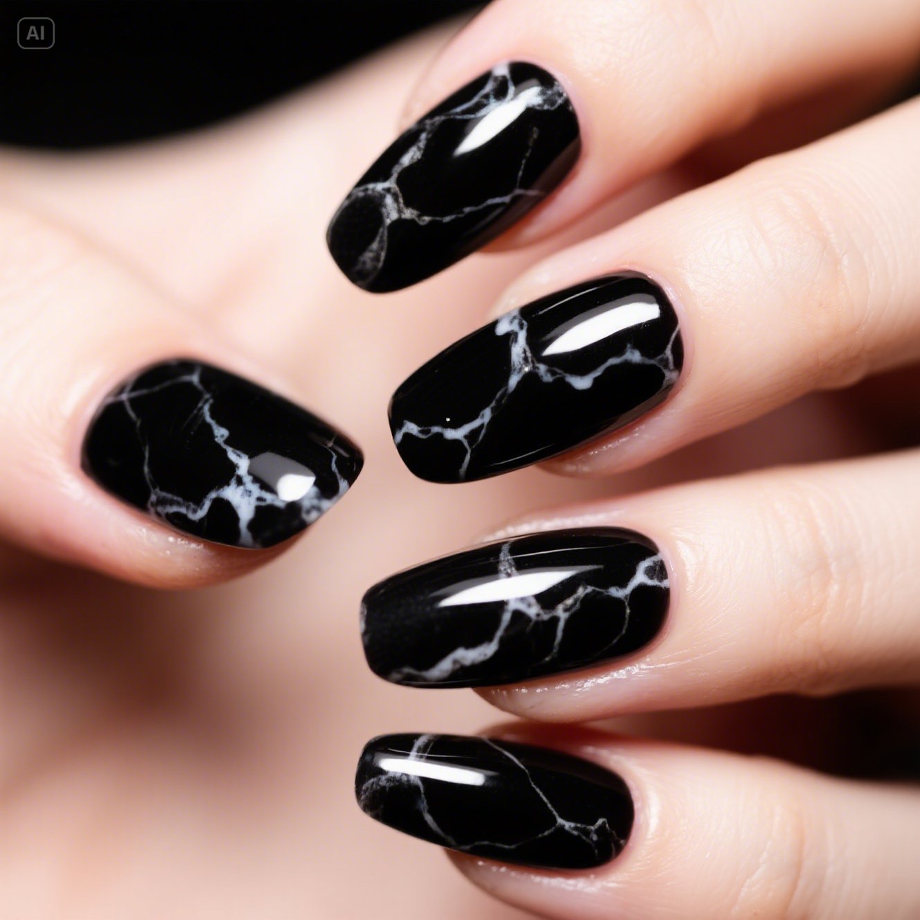 Marble Nails