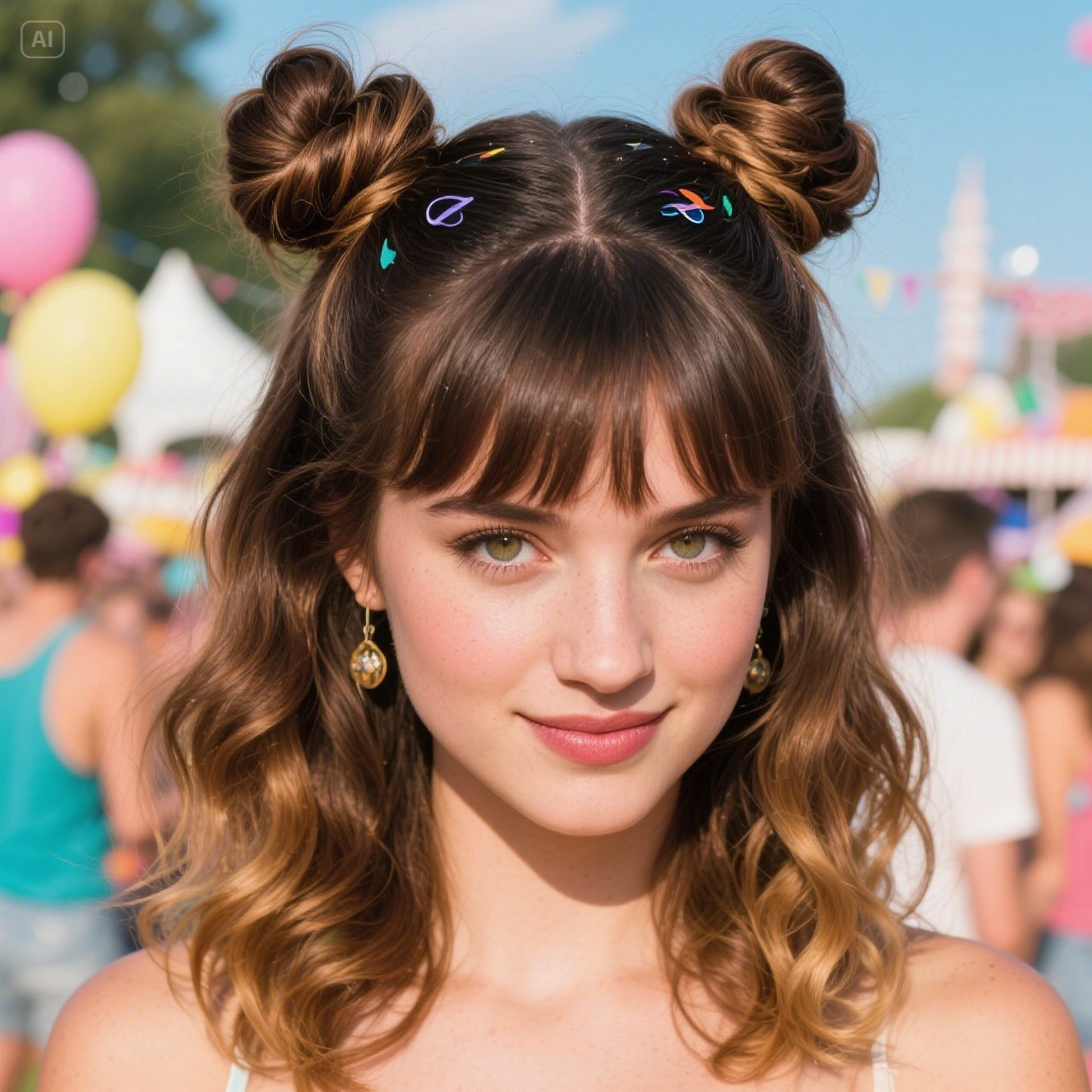 party hairstyle