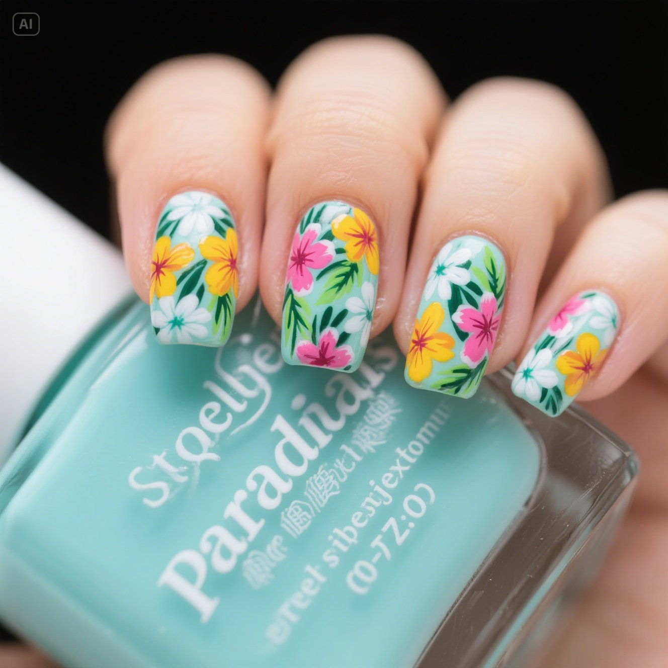 Blooming Gel Nails
