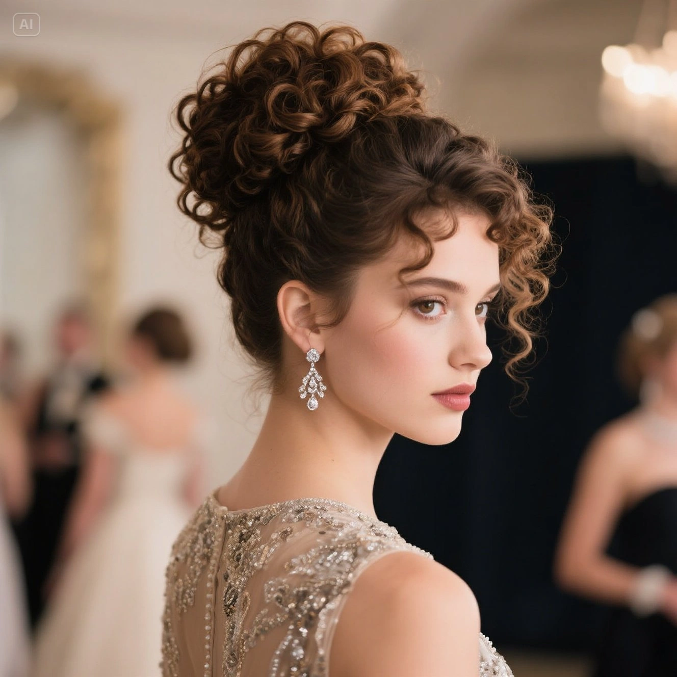 Curly Prom Hairstyles 
