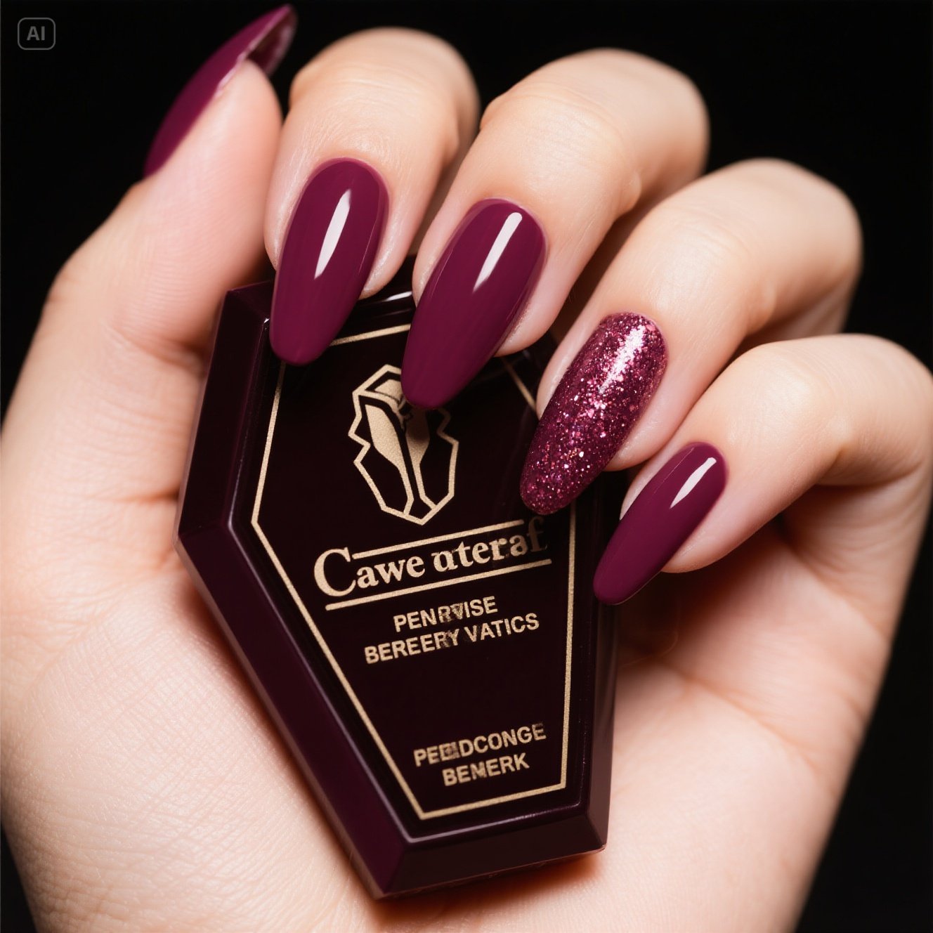  Berry Wine Nails