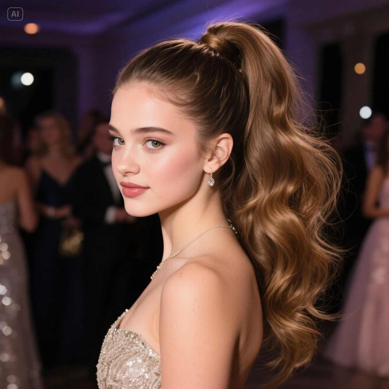 Prom Ponytail Hairstyles