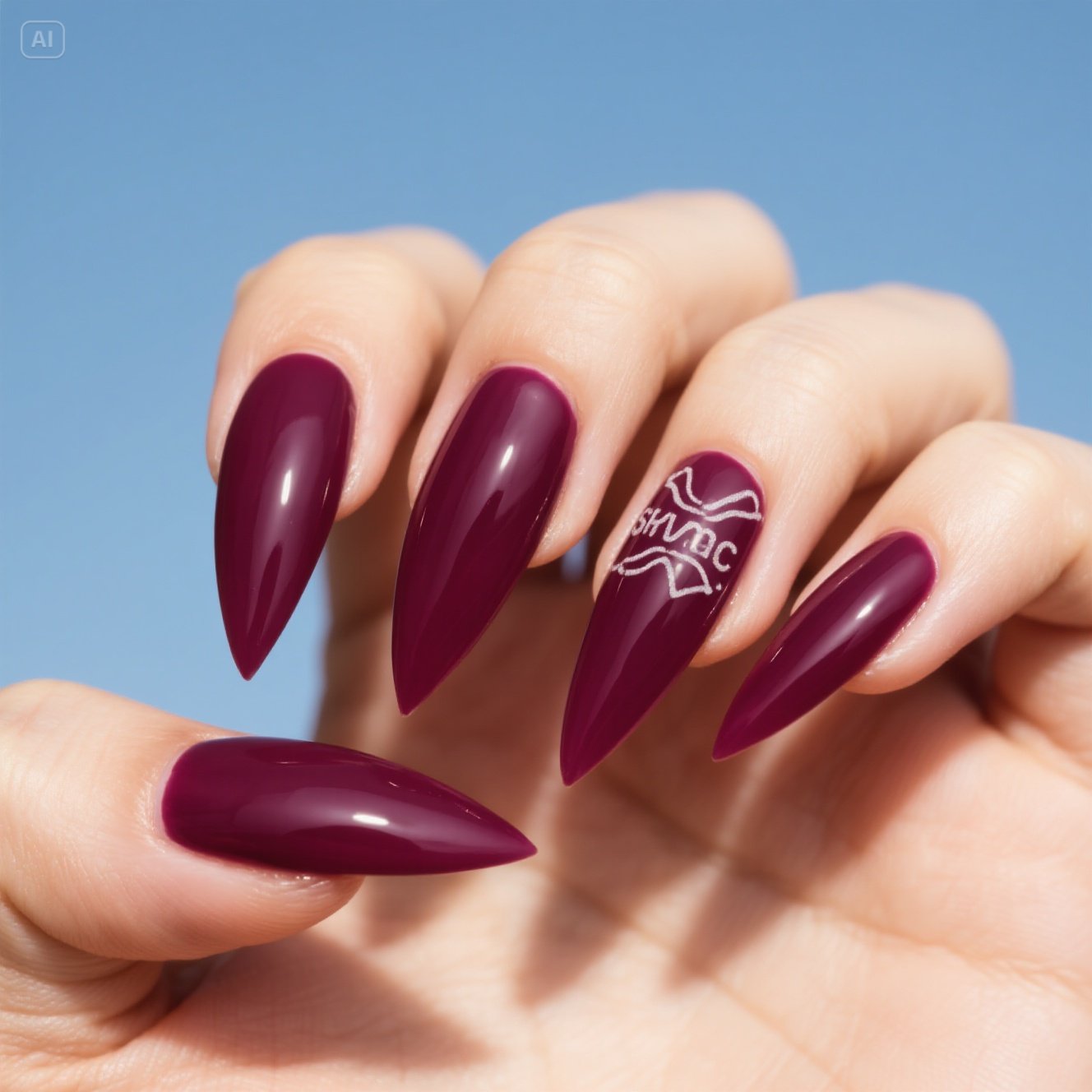  Berry Wine Nails