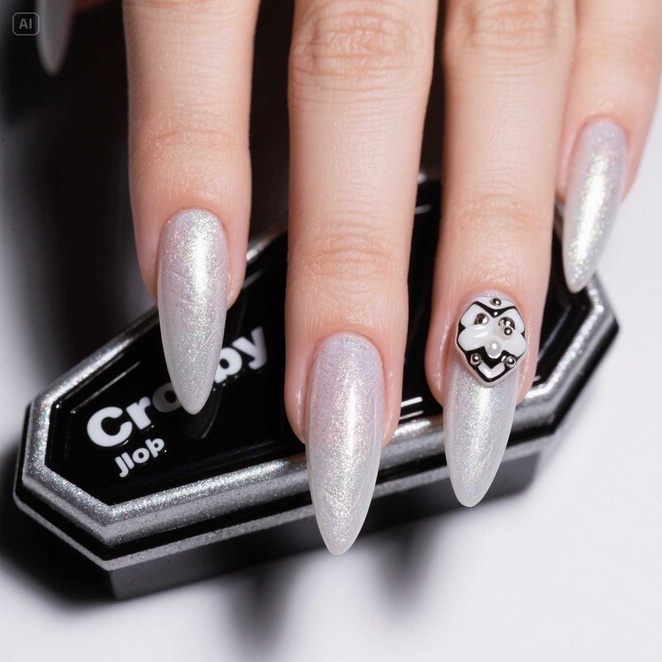 Baby Chrome Nails