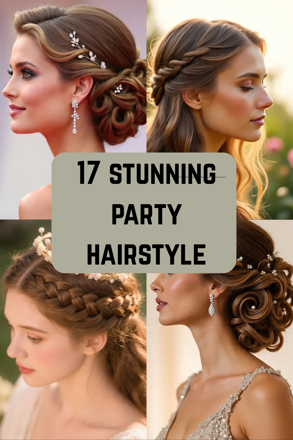 party hairstyle