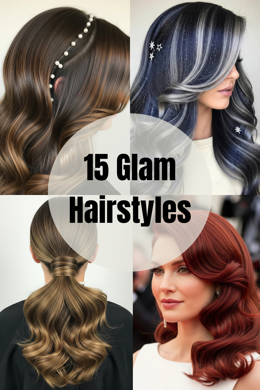glam hairstyles