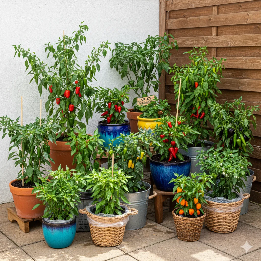 Create a Container Pepper Garden