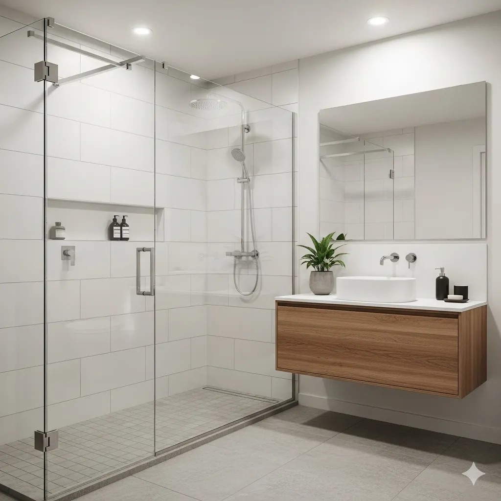 Use of Glass Shower Doors